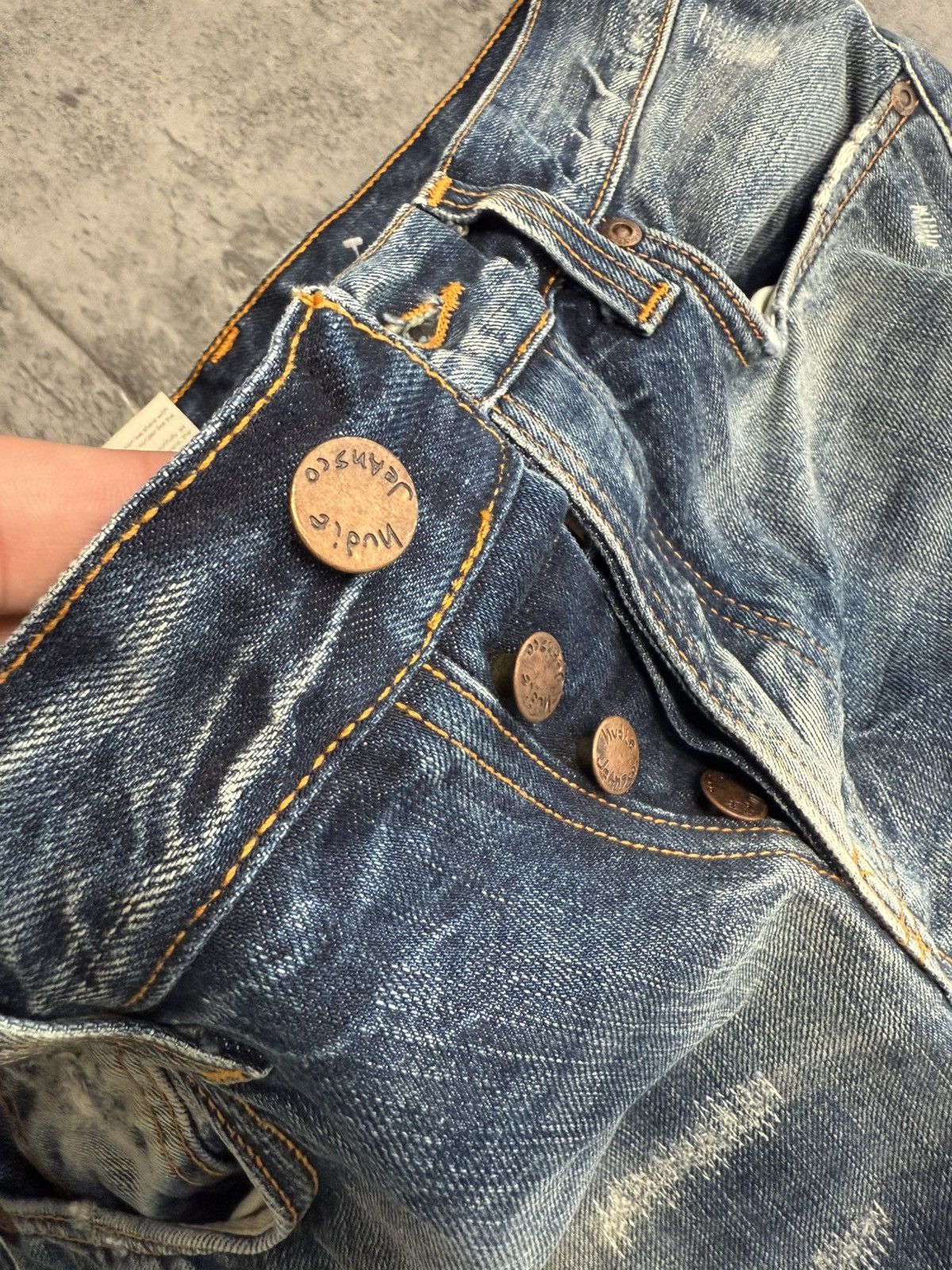 Nudie Jeans Nudie Jeans GRIM TIM DAVID REPLICA- 30 Size US 30 / EU 46 - 9 Thumbnail