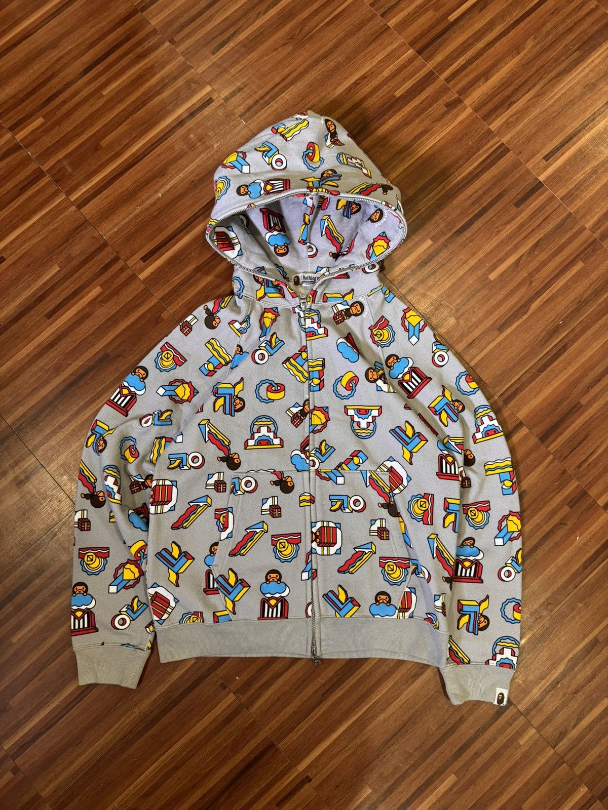 Bape Baby Milo Toys Full Zip Hoodie Grailed
