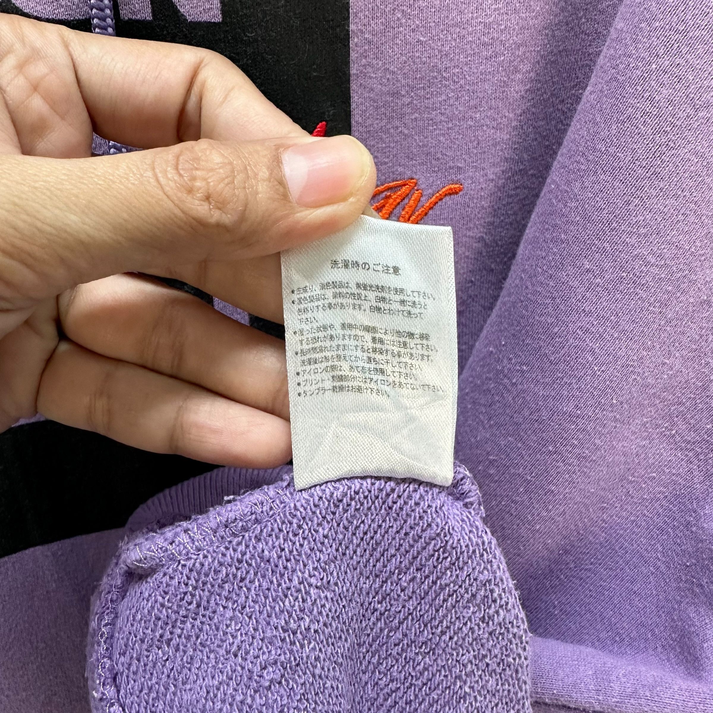 Vision Streetwear VISION STREETWEAR BIG LOGO SUN FADED PURPLE HOODIES #9065-54 Size US XL / EU 56 / 4 - 10 Thumbnail