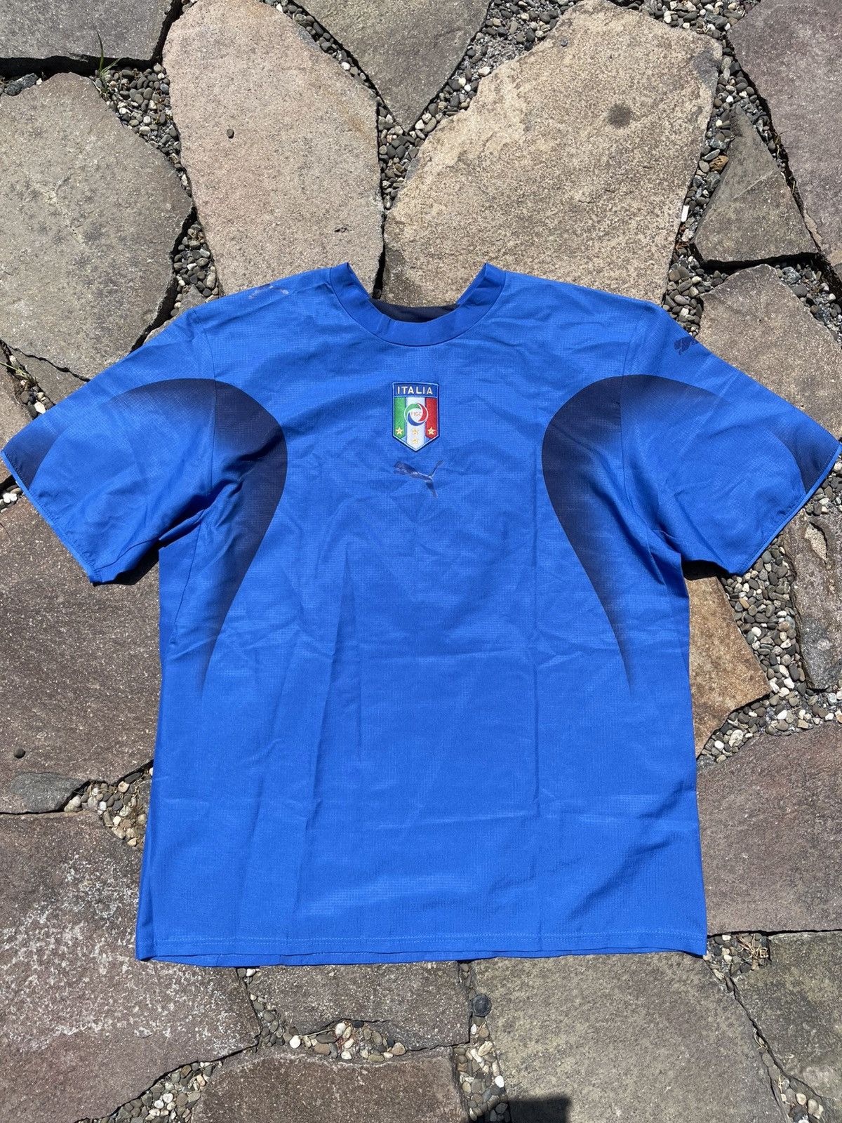 Neil Barrett × Puma 2006 Puma Italy Vintage soccer jersey trikot light Italia Size US XL / EU 56 / 4 - 1 Thumbnail