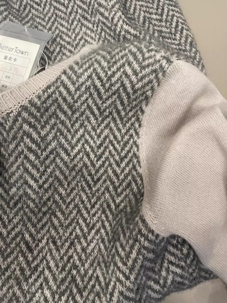 Loro Piana LORO PIANA Gray beige goat cashmere sweater dress Size M / US 6-8 / IT 42-44 - 8 Thumbnail
