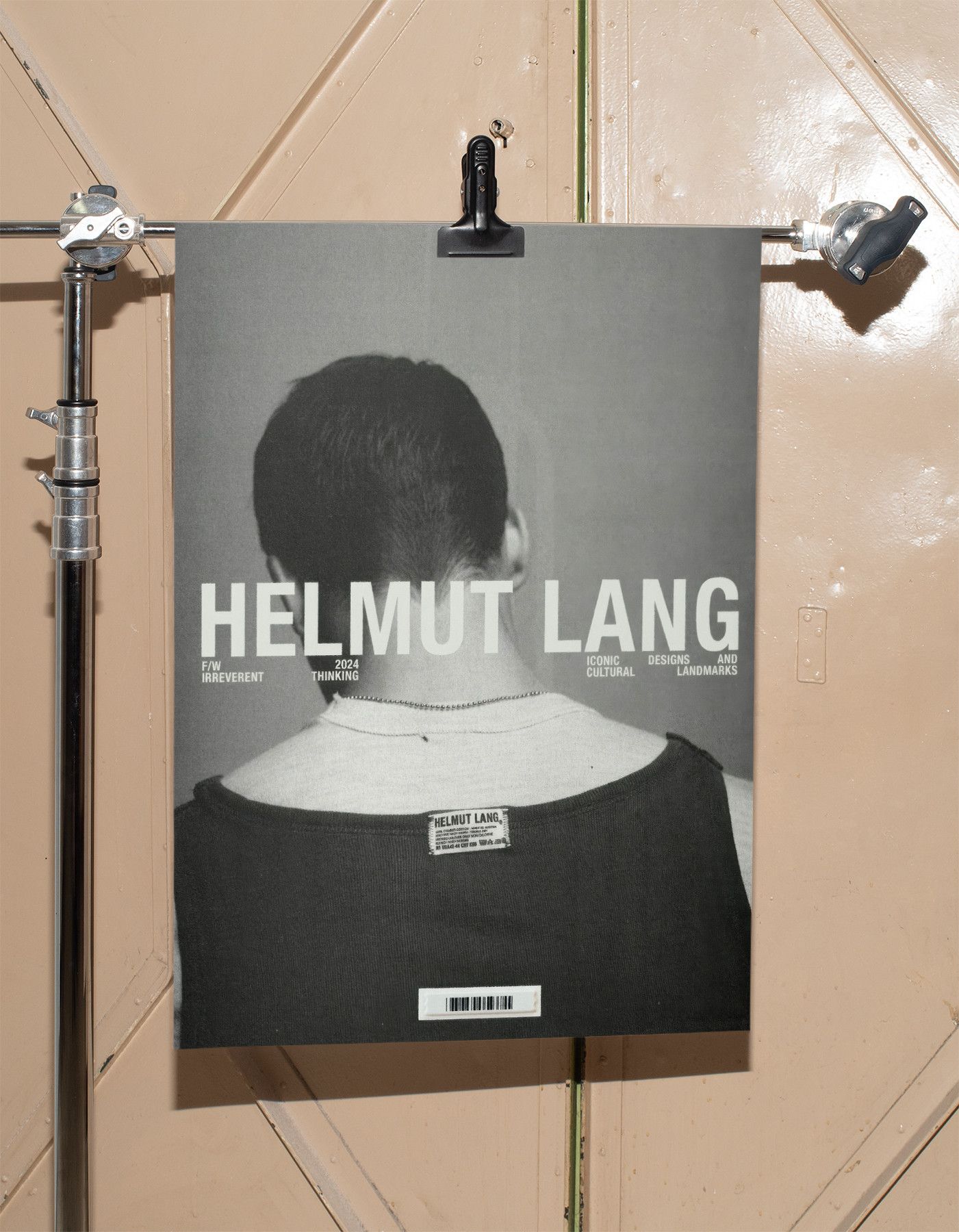 Helmut Lang 90s Helmut Lang Poster Gift Vintage Archive Lookbook Logo Size ONE SIZE - 2 Thumbnail