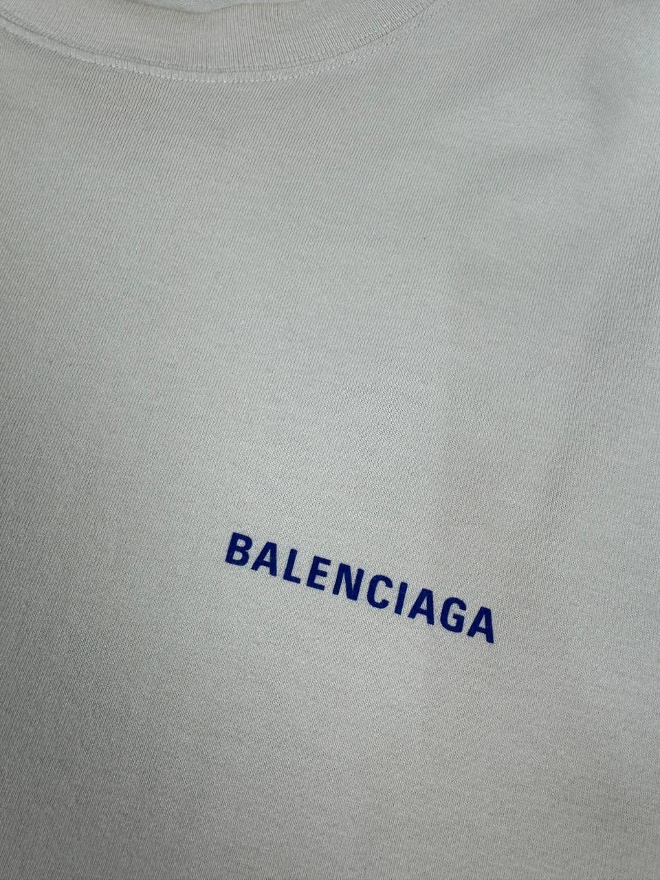 Balenciaga Balenciaga Logo Print T Shirt Size US L / EU 52-54 / 3 - 5 Thumbnail