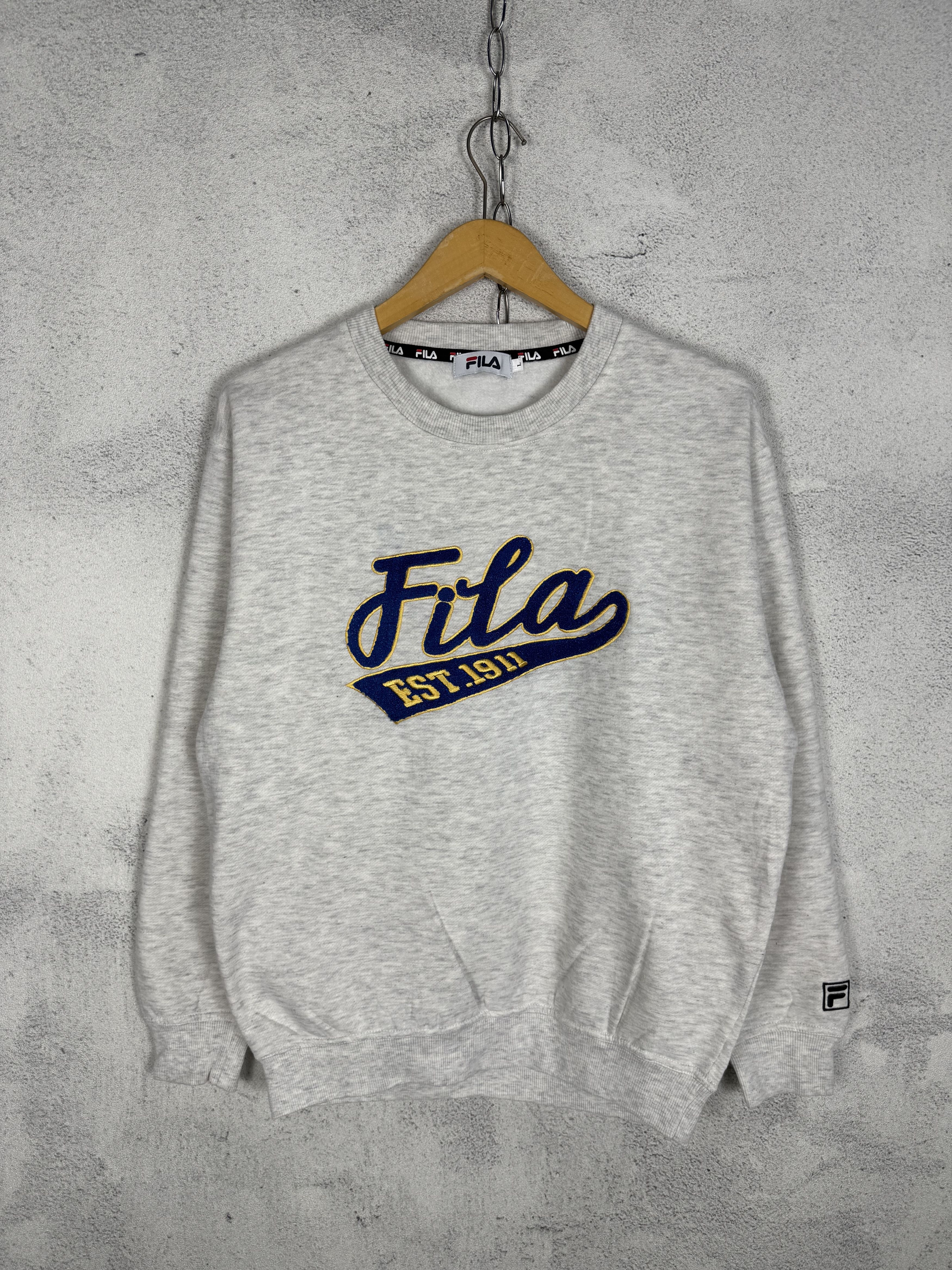 Fila Fila Sweatshirt Crewneck Size US L / EU 52-54 / 3 - 1 Thumbnail