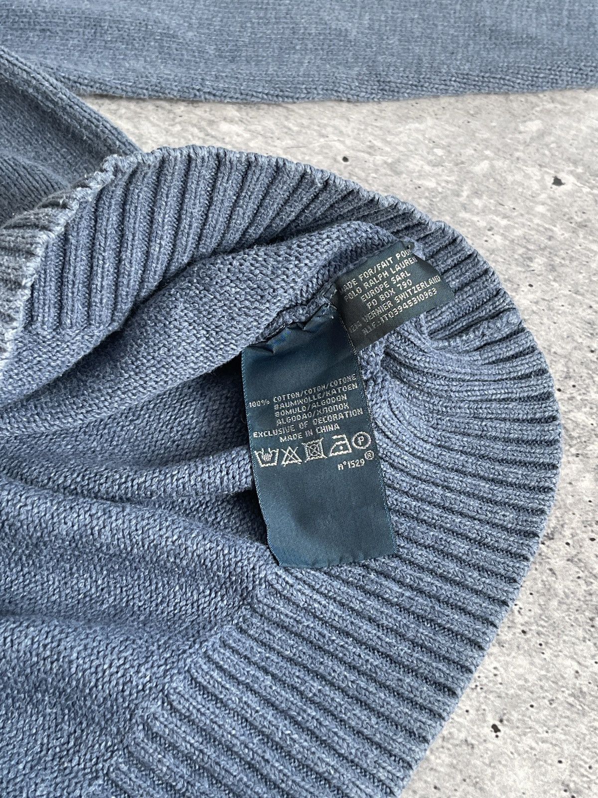 Polo Ralph Lauren × Vintage Polo Ralph Lauren 90S Knited Streetsear Sweater Pullover Size US M / EU 48-50 / 2 - 9 Thumbnail