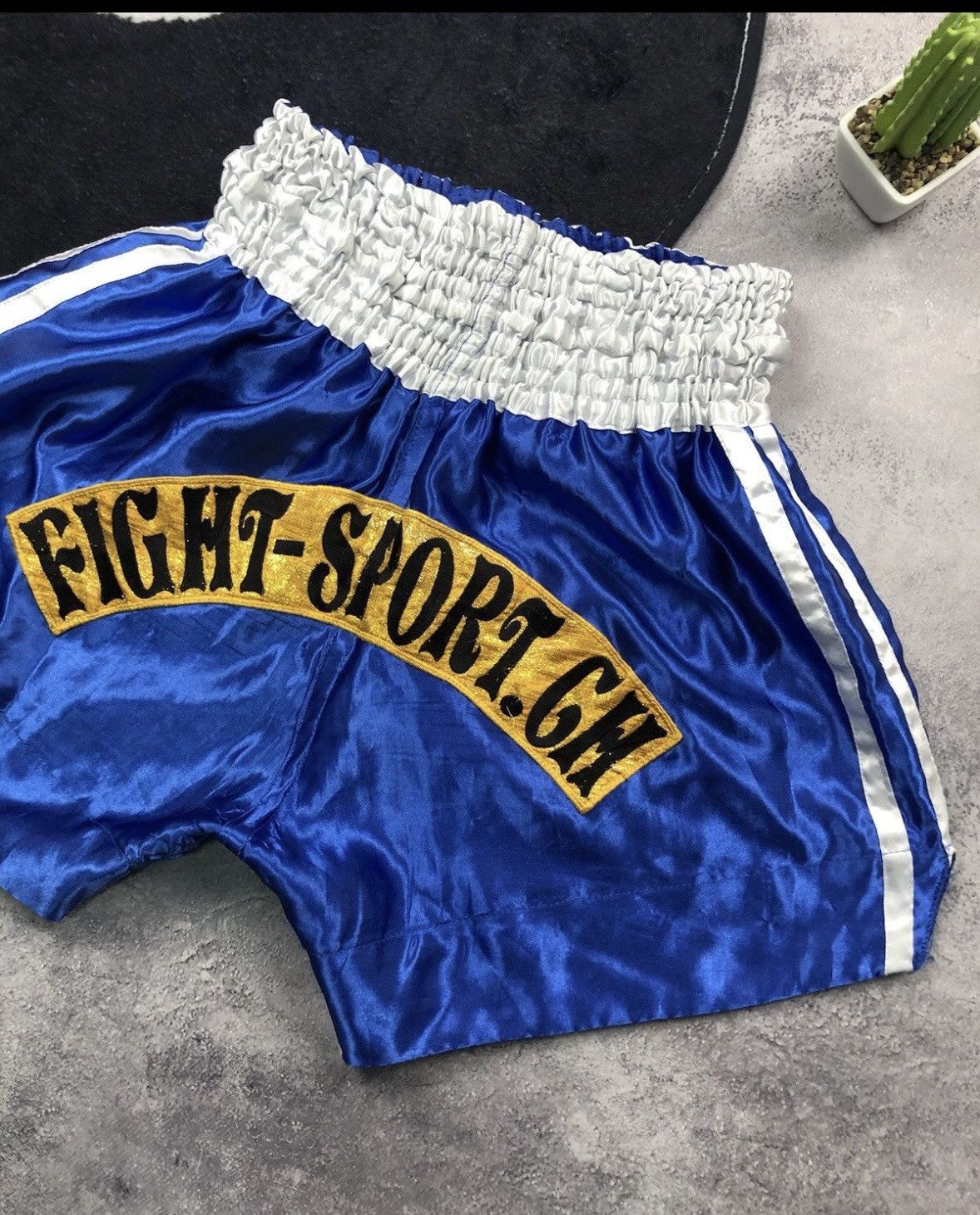 Other MUAI TAI Vintage Big Logo Hype Boxing Sportswear Shorts Size US 33 - 9 Thumbnail
