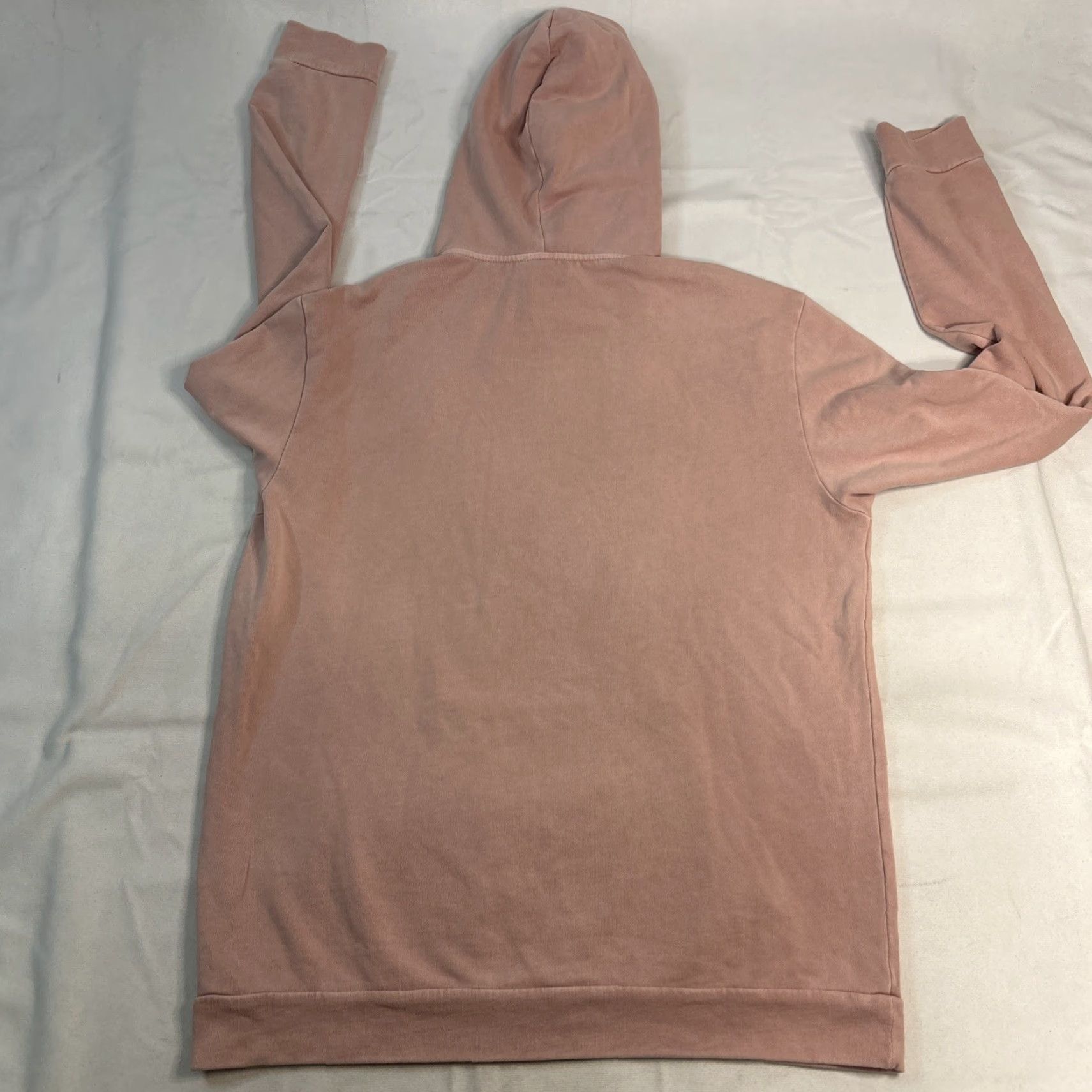 IKKS IKKS Men’s Pink Grunge Surfer Cotton Hoodie Jumper XL Pullover Crew Neck Hooded Logo Knit Sweatshirt Ice Pink Cotton All Seasons Mens Regular Edition Size US XL / EU 56 / 4 - 5 Thumbnail