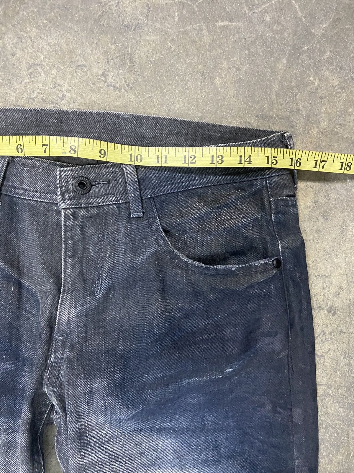 Black Barrett 🔥 Black Barret by Neil Barrett jeans acid wash Size US 30 / EU 46 - 13 Thumbnail