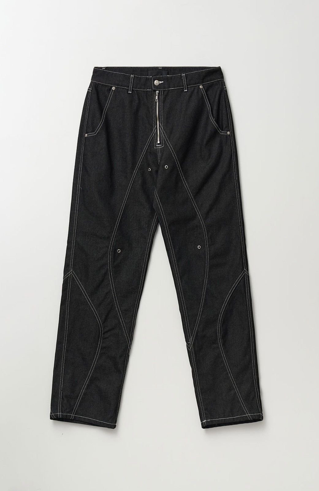 image of Vintage 51Percent Tunnel Lining Black Denim Trouser, Men's (Size 32)
