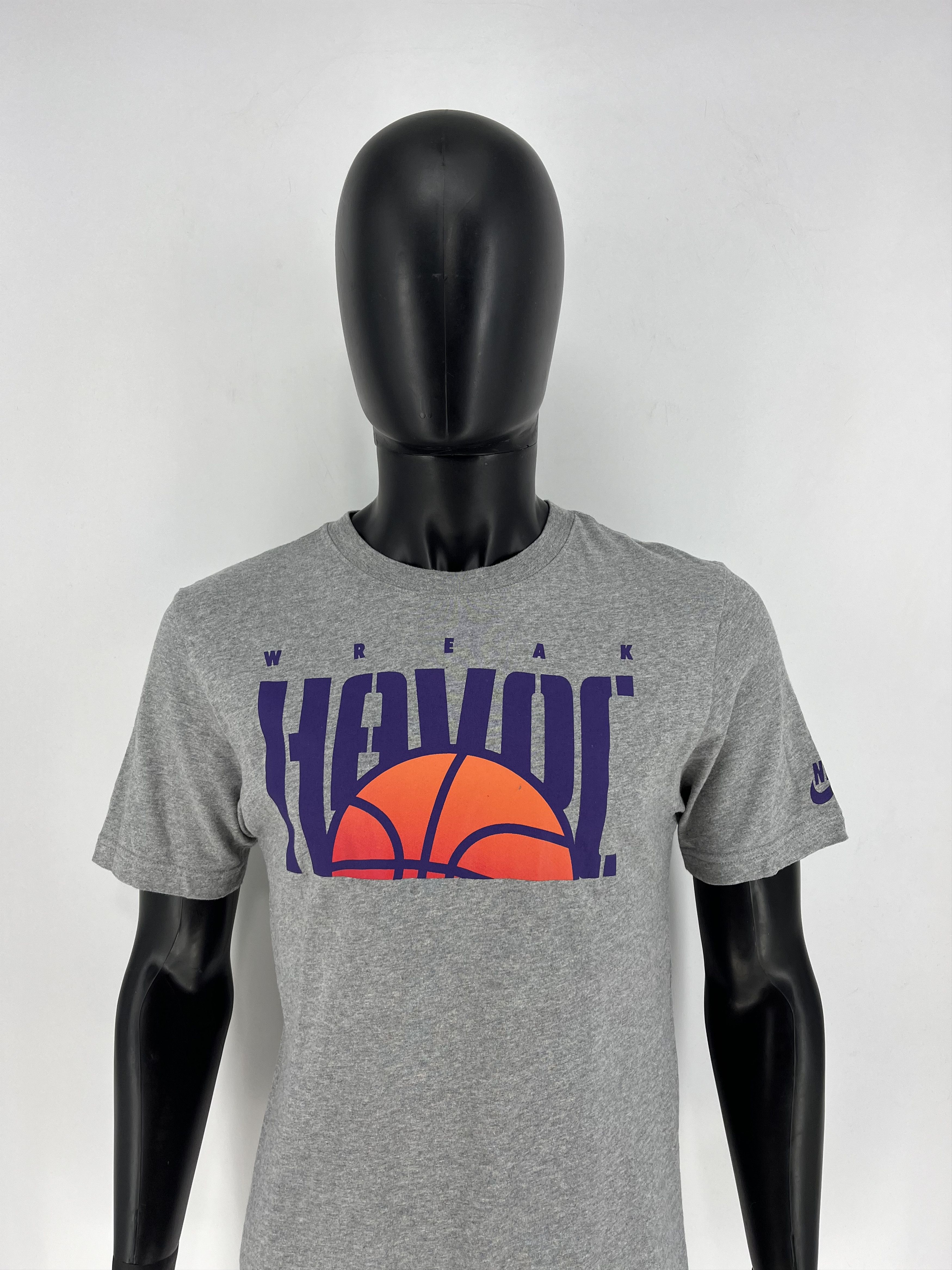 NBA Vintage Nike Wreak NBA Swoosh Logo Tee Travis Scott Style Size US S / EU 44-46 / 1 - 1 Thumbnail