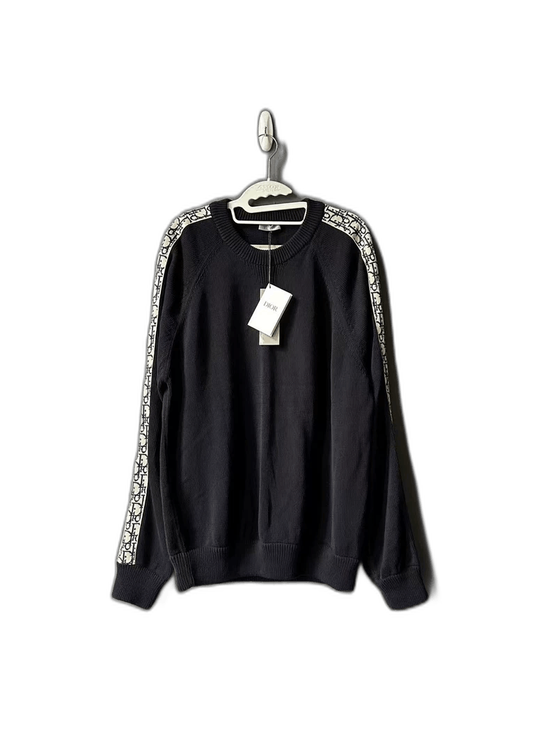 Dior Dior Navy Blue Side Logo Sweater Size US XXL / EU 58 / 5 - 1 Thumbnail