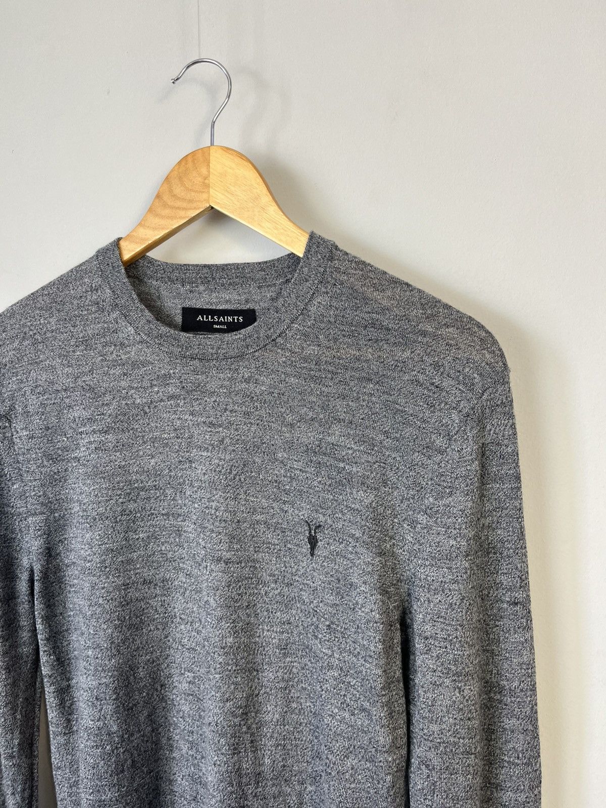 Allsaints Allsaints Classic Merino Wool Sweater Jumper Size US S / EU 44-46 / 1 - 3 Thumbnail