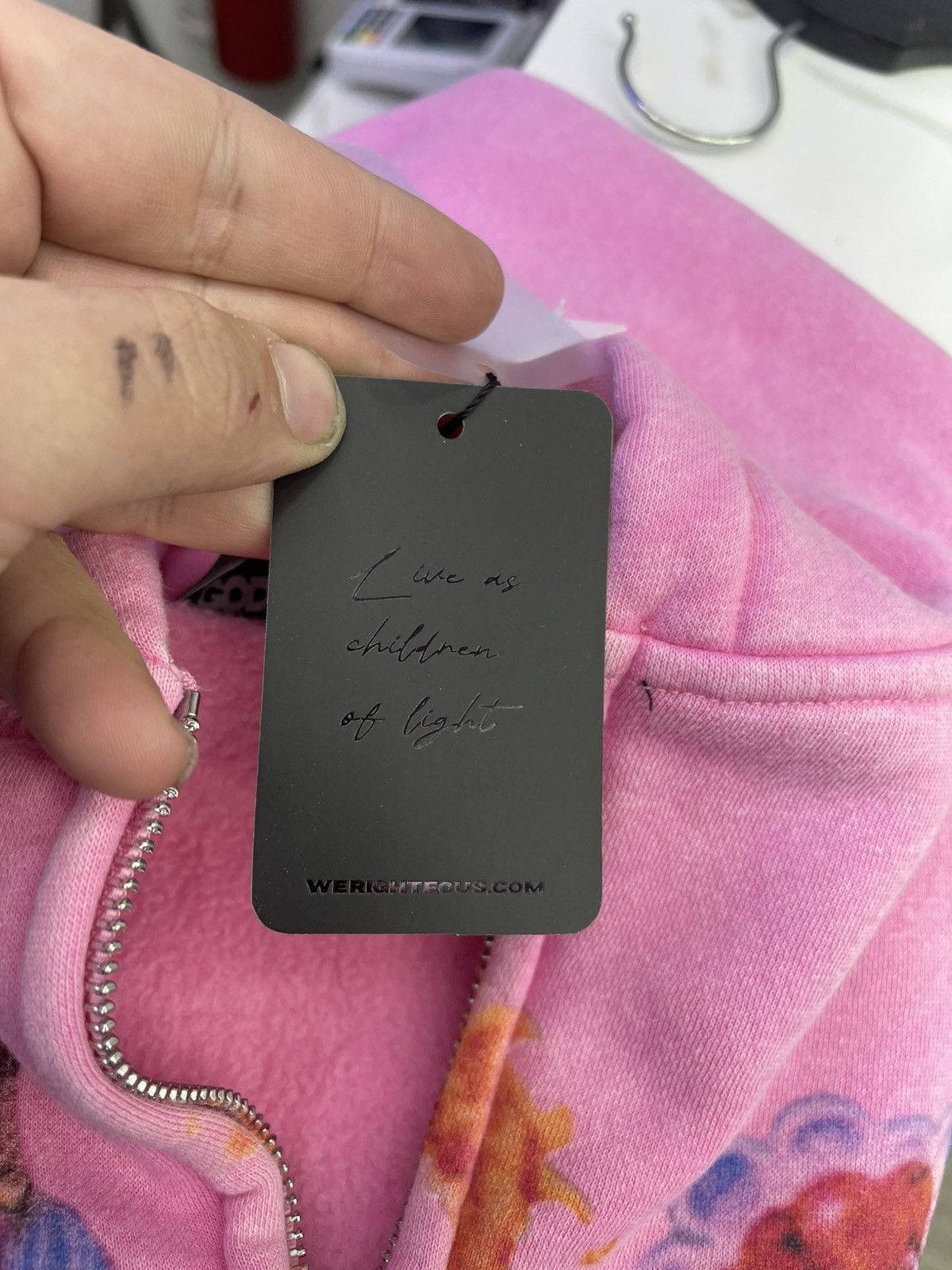 Other Righteous zip Up hoodie pink Size US M / EU 48-50 / 2 - 6 Thumbnail