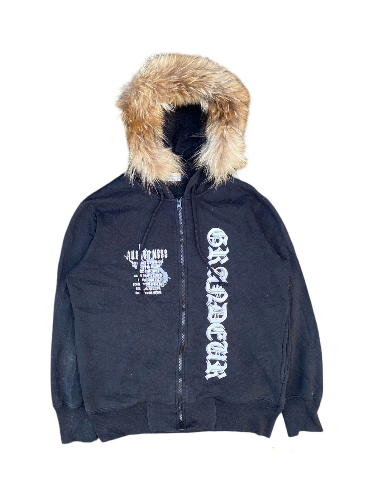 Hysteric Glamour × If Six Was Nine × Le Grande Bleu Lgb Japanese Fur Hoodie Poem 8040