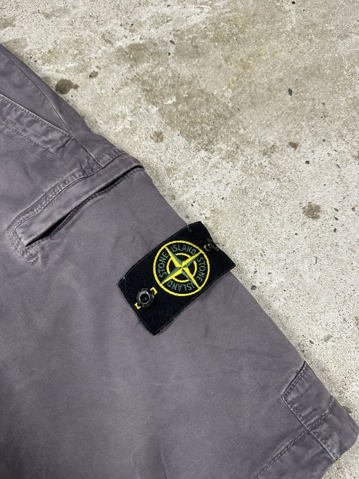 Stone Island Stone Island Type SL Faded Cargo Shorts Size US 30 / EU 46 - 6 Thumbnail