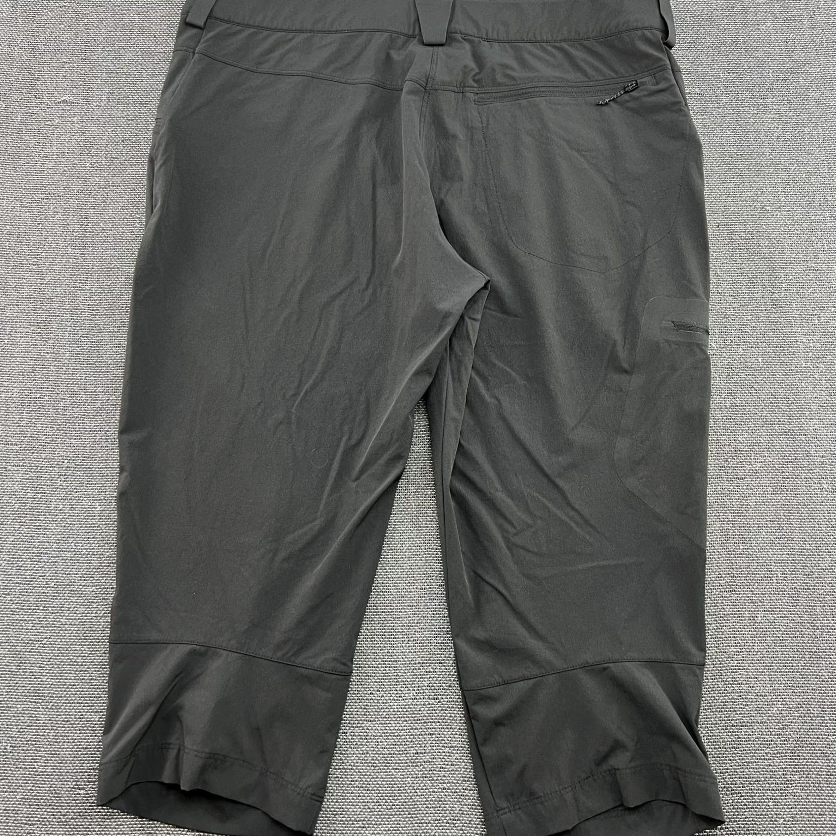 Salomon Salomon Womens Trekking Shorts Gray Size EU 44 Sport Athletic Pockets Quick Dry Stretch Softshell Hiking Size 30" / US 8 / IT 44 - 3 Thumbnail