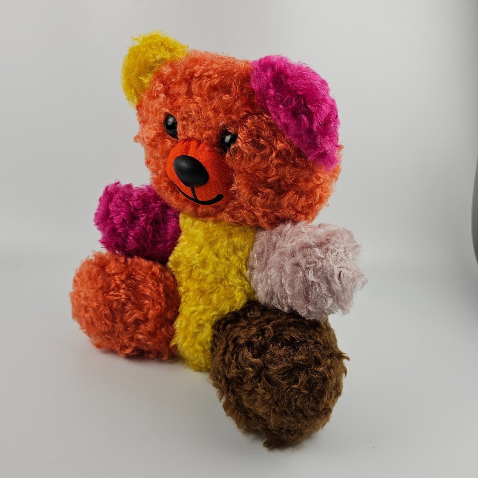 Moschino MOSCHINO Bear Multicolor Wool Clutch New & Authentic Size ONE SIZE - 3 Thumbnail