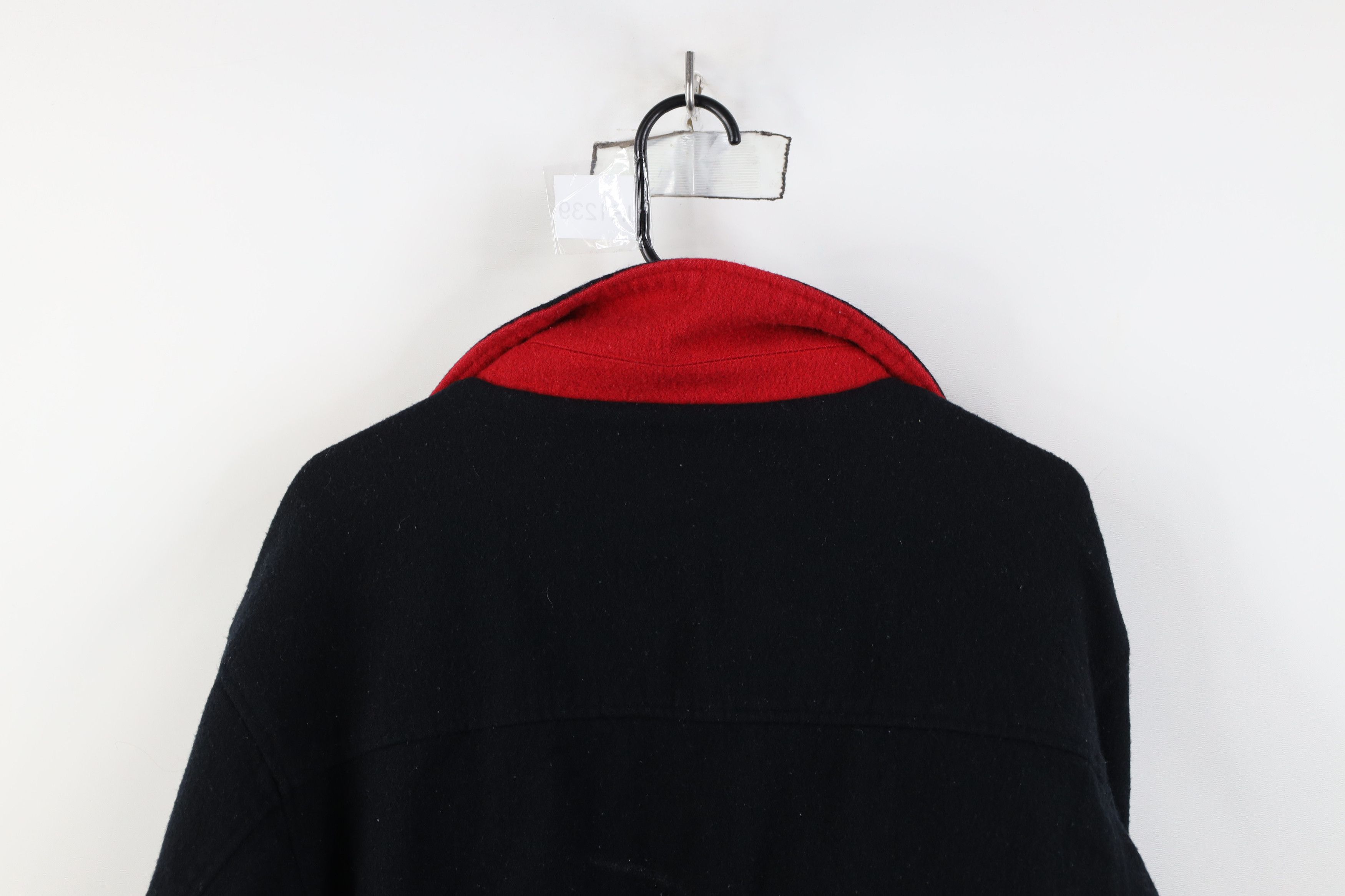Marlboro AS IS Vintage 90s Marlboro Reversible Wool Bomber Jacket Size US M / EU 48-50 / 2 - 17 Thumbnail