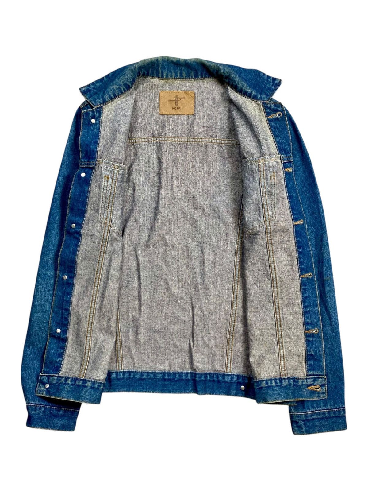 GOA 2000s No ID - Japanese Denim Jacket Size US M / EU 48-50 / 2 - 2 Thumbnail