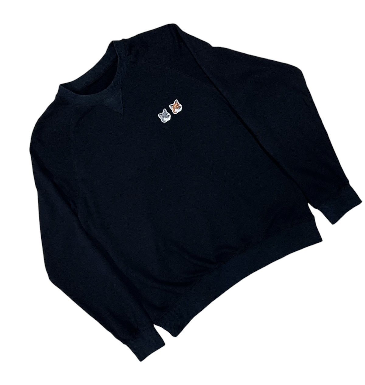 Designer × Maison Kitsune Maison kitsune sweatshirt double monochrome fox head classic Size US S / EU 44-46 / 1 - 3 Thumbnail