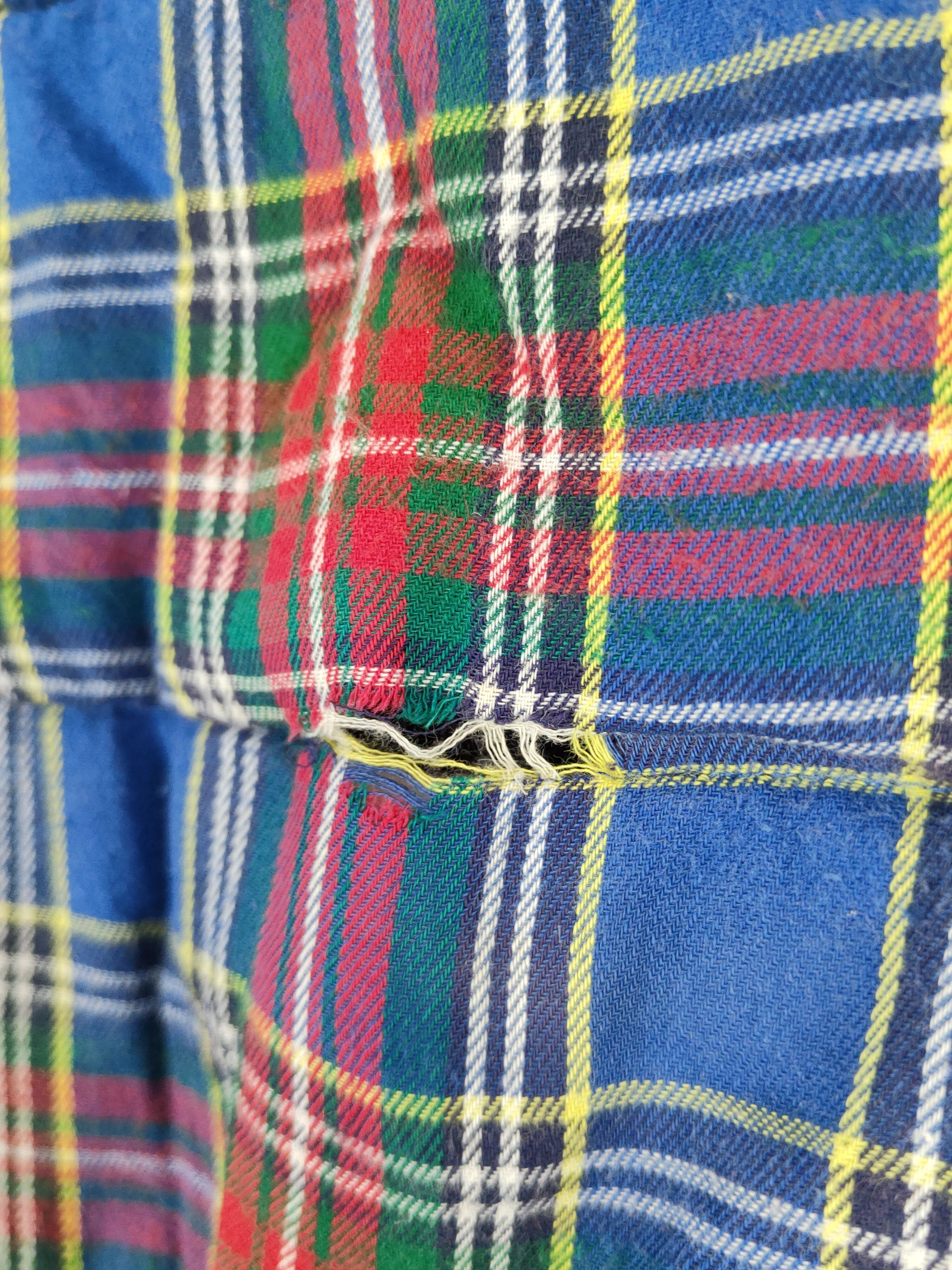 Junko Shimada Junko Shimada Blue Red checkered Vests #W1121 Size US M / EU 48-50 / 2 - 7 Thumbnail