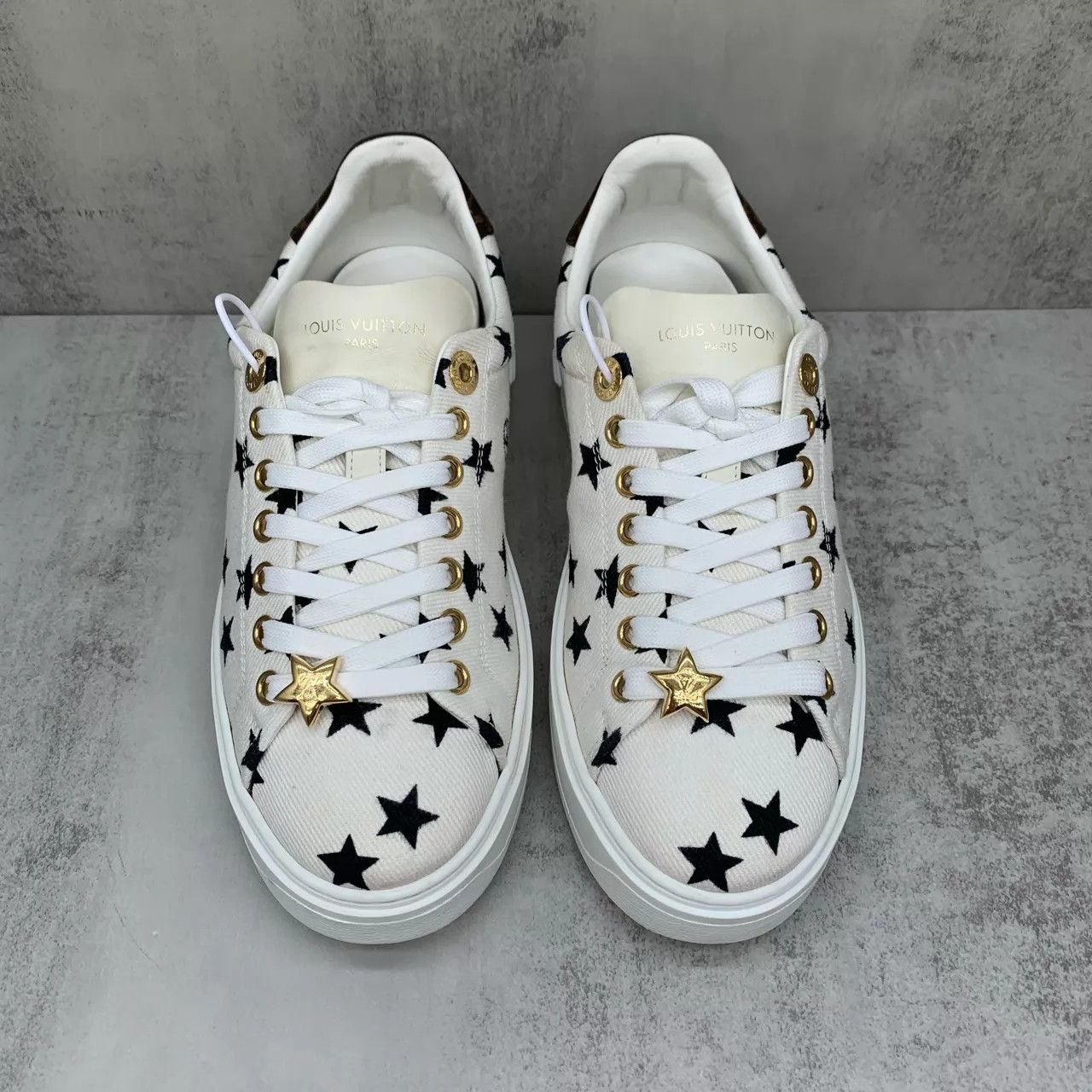 Louis Vuitton LV Time Out Star Sneakers 36 95 New Size US 5.5 / IT 35.5 - 4 Thumbnail