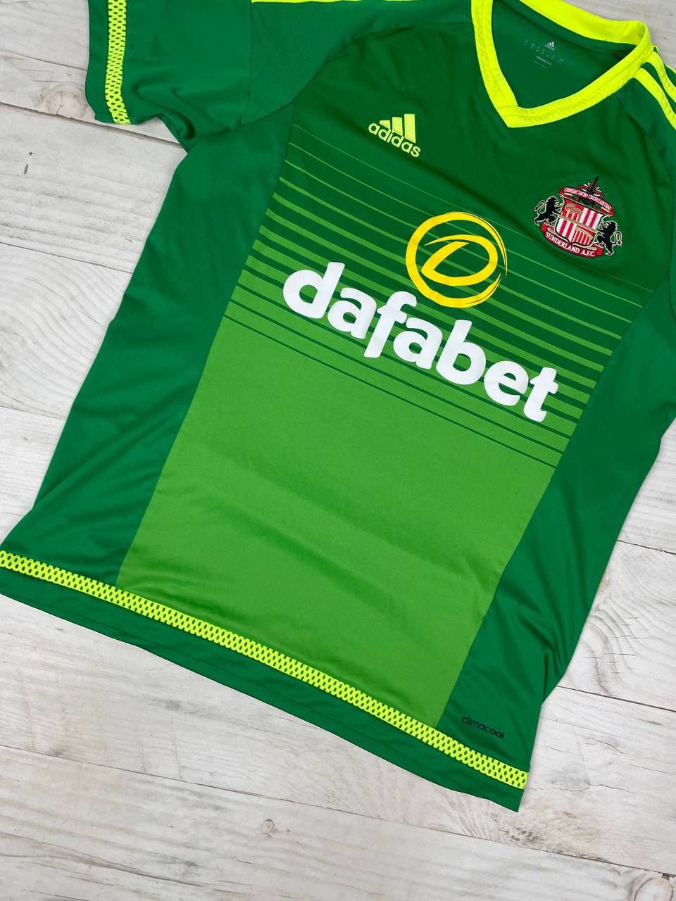 Adidas Adidas Sunderland 2015 2016 Away Shirt Soccer Jersey Size US M / EU 48-50 / 2 - 3 Thumbnail