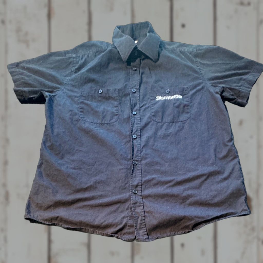 Vintage Jagermeister Shirt Mens Black Button-Down Size Large 100% Cotton 1557 Size US L / EU 52-54 / 3 - 1 Thumbnail