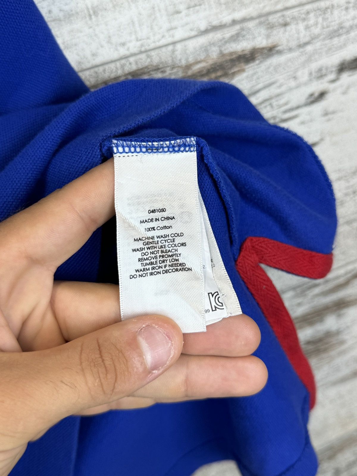 Polo Ralph Lauren Mens Vintage Polo Ralph Lauren USA flag polos T-shirt y2k Size US S / EU 44-46 / 1 - 7 Thumbnail