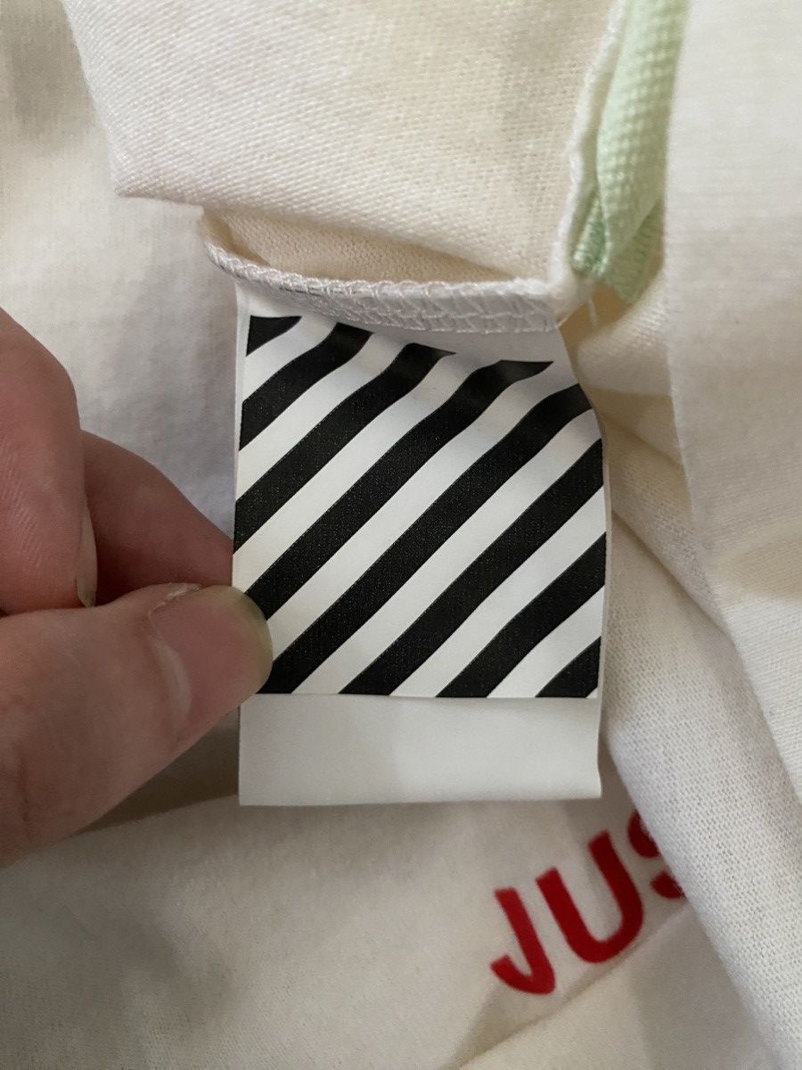 Kith × Off-White × Ronnie Fieg Off-White x Kith Just Global T Shirt Size US XS / EU 42 / 0 - 10 Thumbnail
