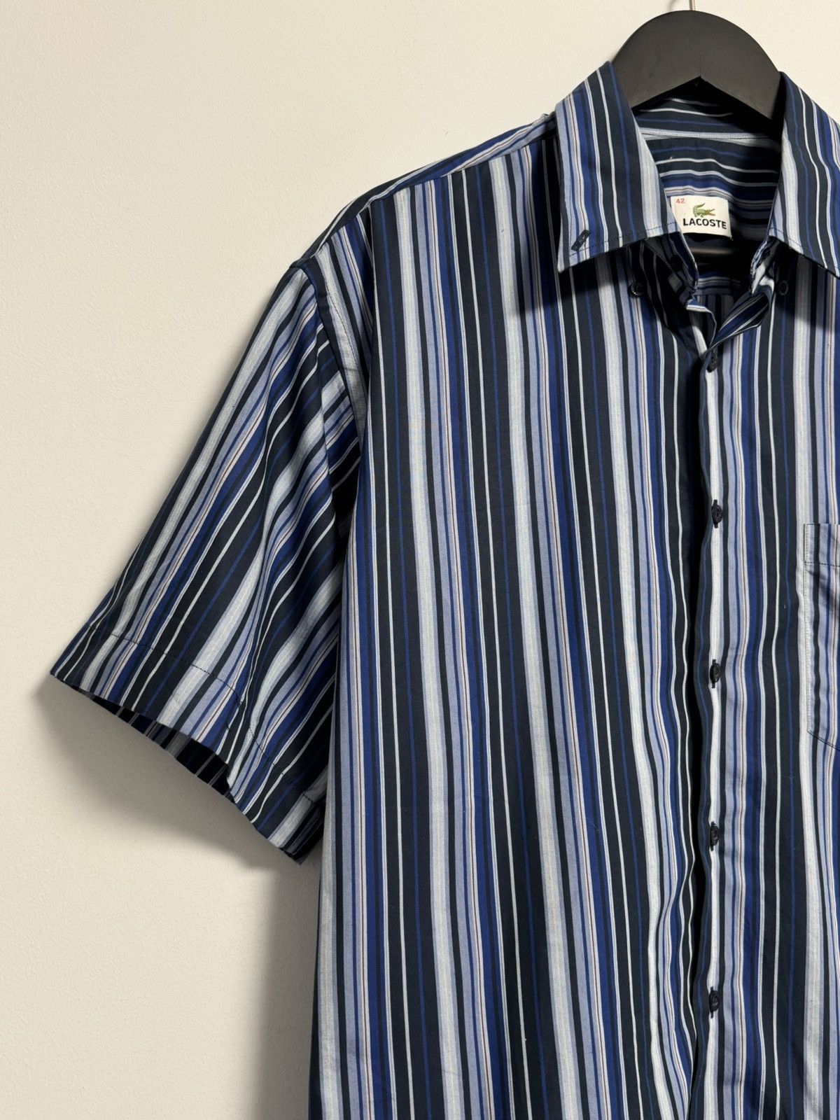 Lacoste Lacoste Button Up T-Shirt Vintage Y2K style Size US L / EU 52-54 / 3 - 4 Thumbnail