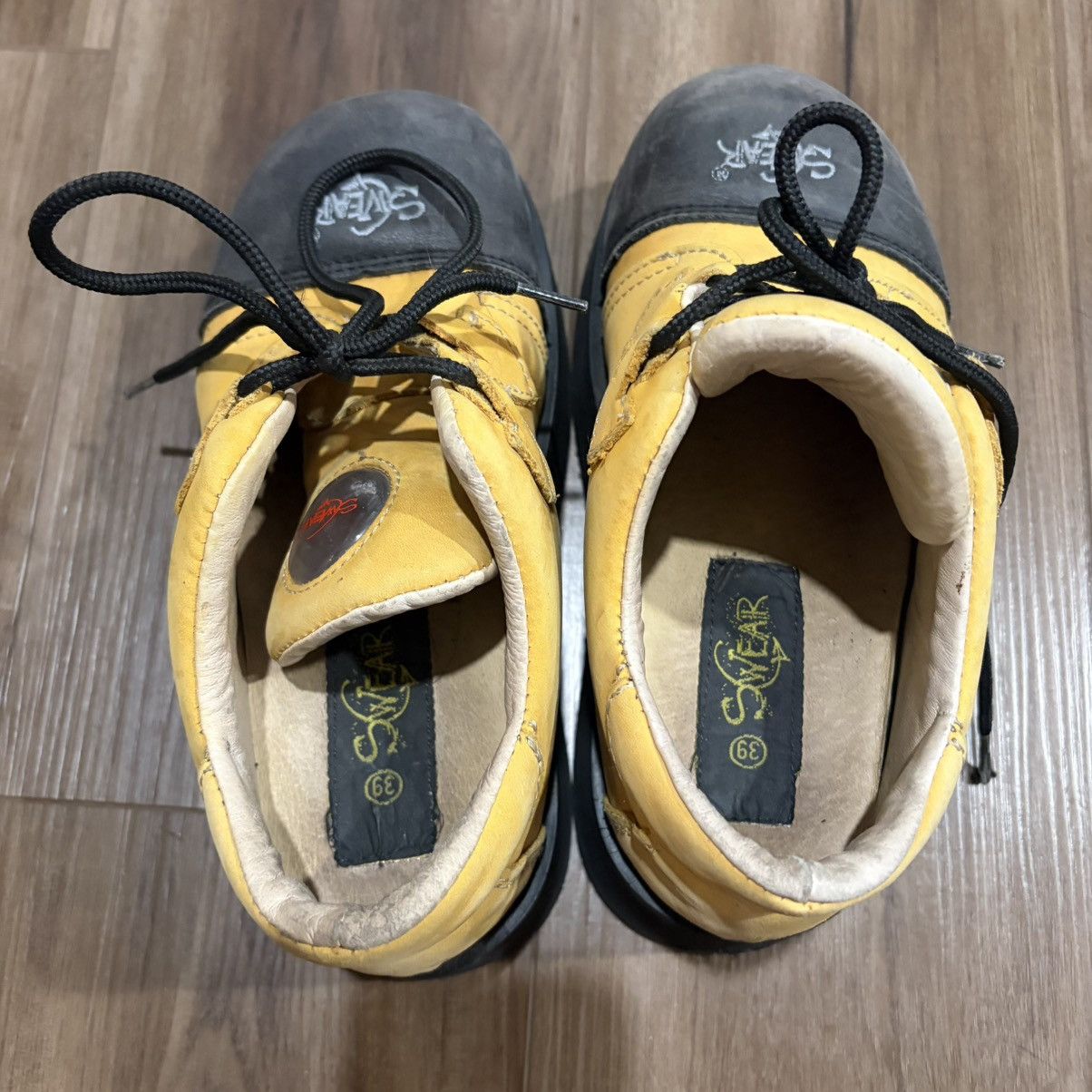 SWEAR London 2000s Yellow Suede Truck 01 Size US 8.5 / EU 41-42 - 4 Thumbnail