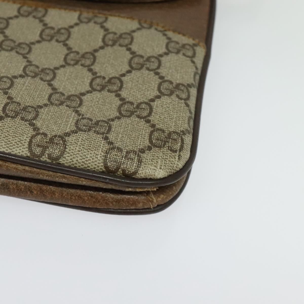 Gucci GUCCI GG Supreme Shoulder Bag Pvc Beige Gold Size ONE SIZE - 11 Thumbnail