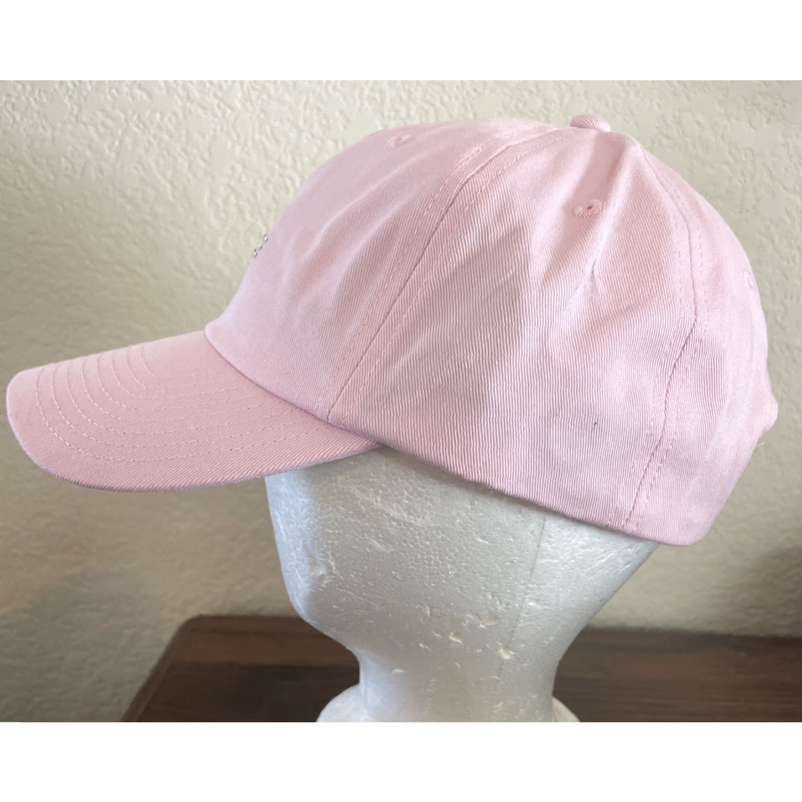 True Religion True Religion Women’s Snapback Hat Adjustable Pink Rhinestones Logo Casual Size ONE SIZE - 4 Thumbnail