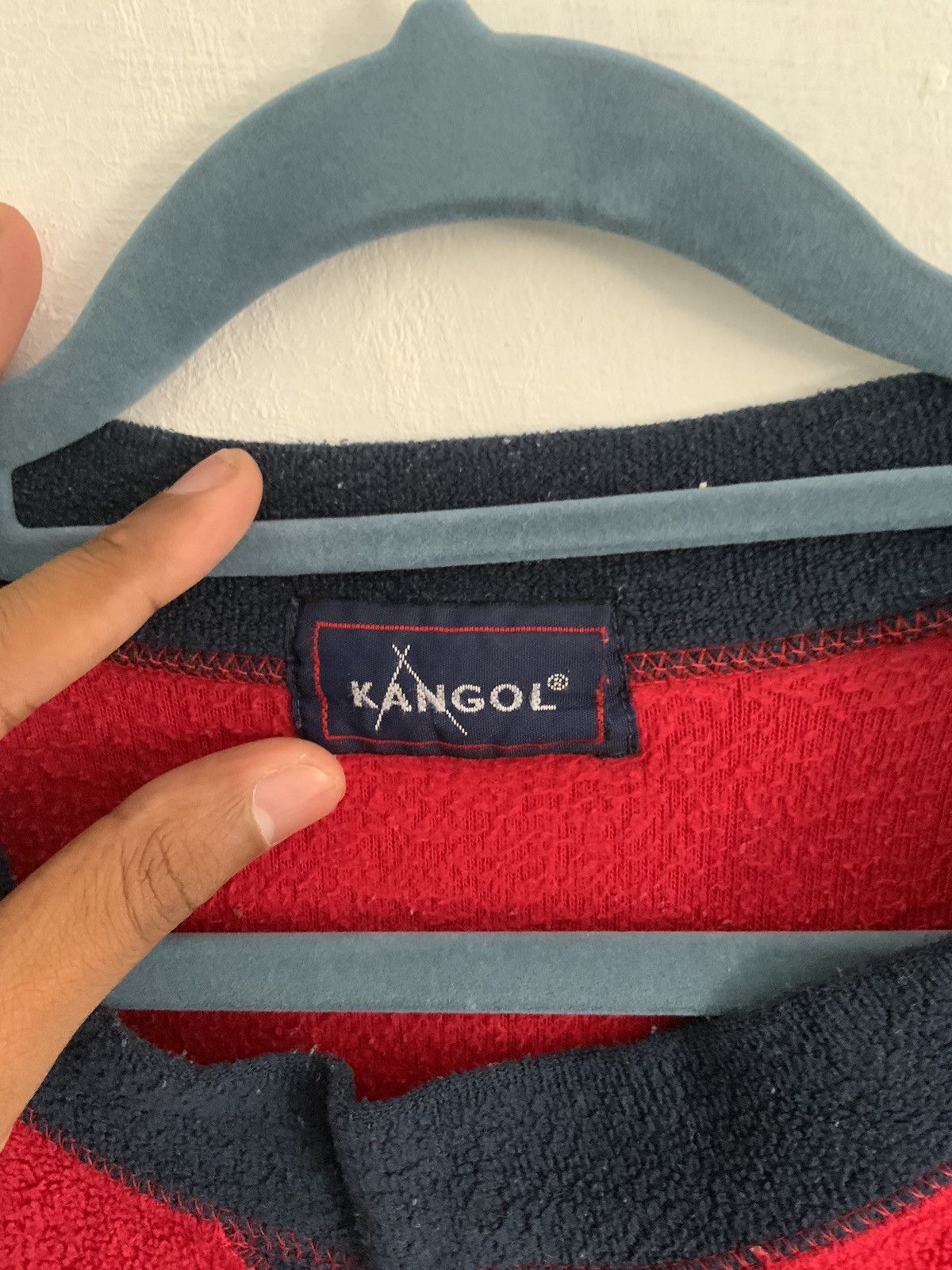 Kangol Vintage Kangol Big Logo Fur Sweatshirt Size US L / EU 52-54 / 3 - 7 Thumbnail