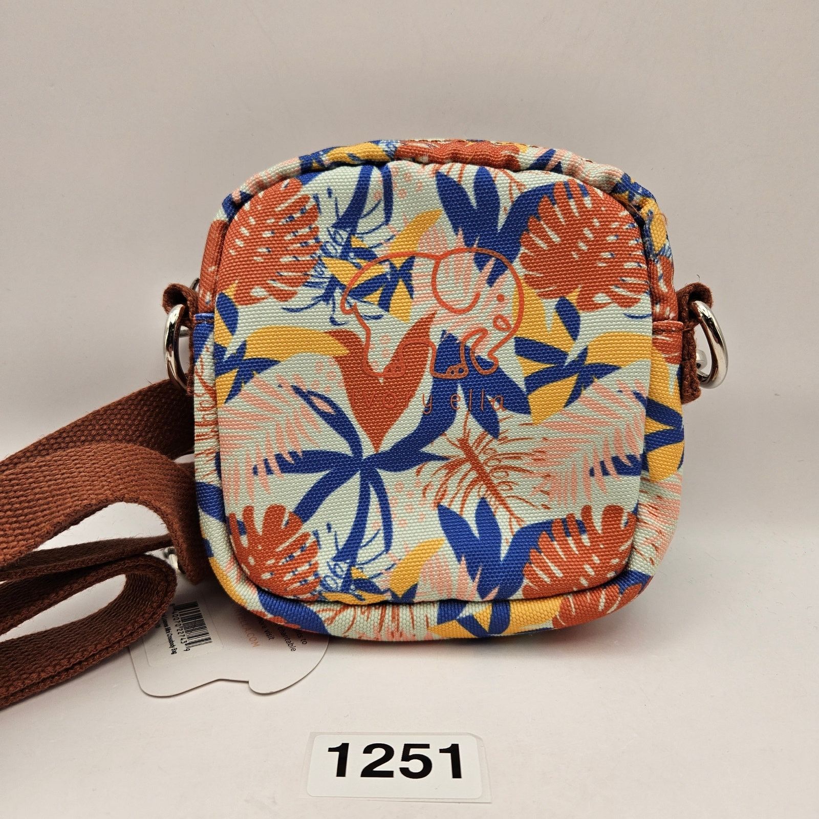 Other IVORY ELLA ELEPHANT BRAND TROPICAL FOREST MINI CROSSBODY BAG Size ONE SIZE - 1 Thumbnail