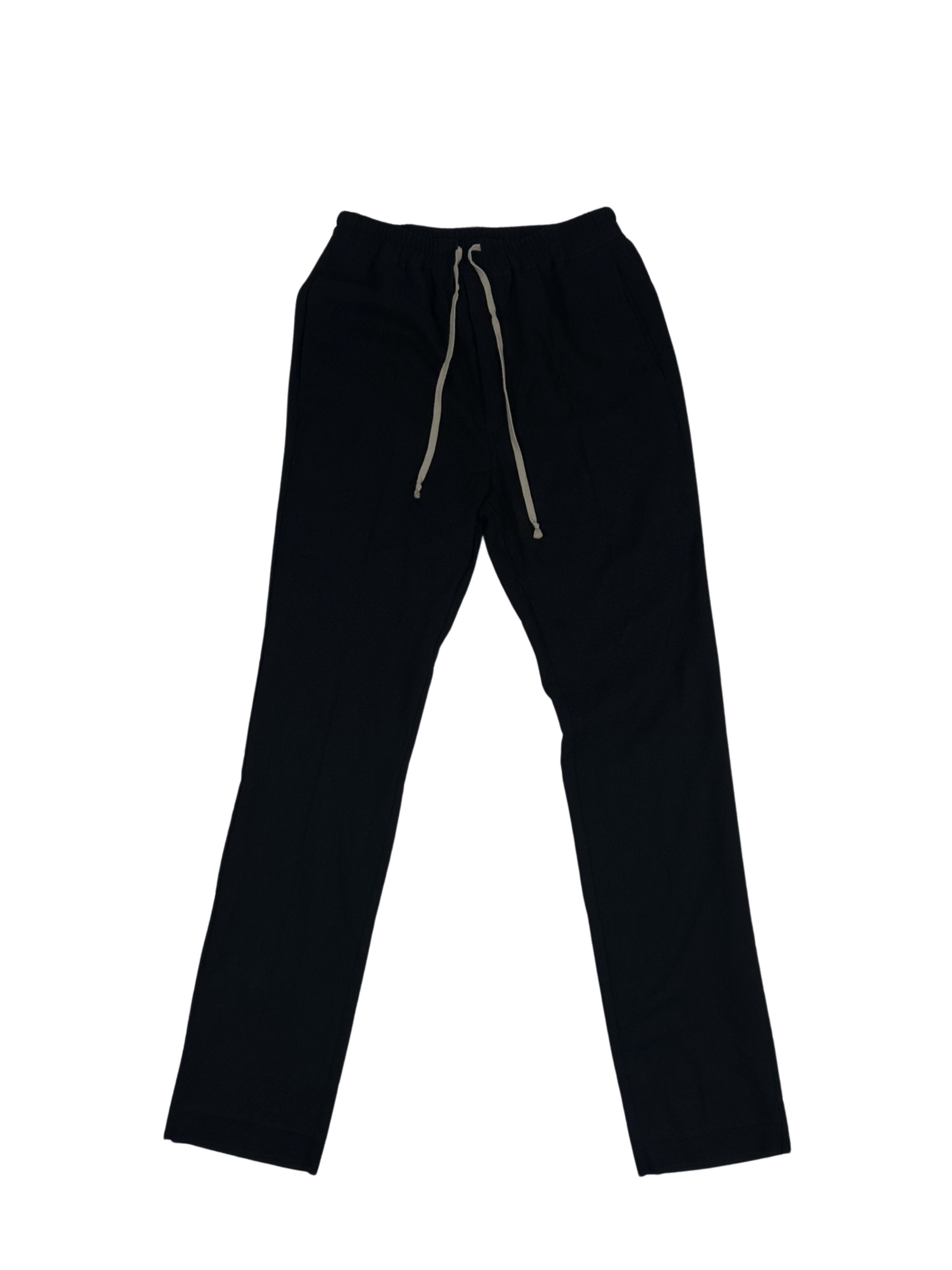 image of Rick Owens Wool Trousers in Black, Men's (Size 32)