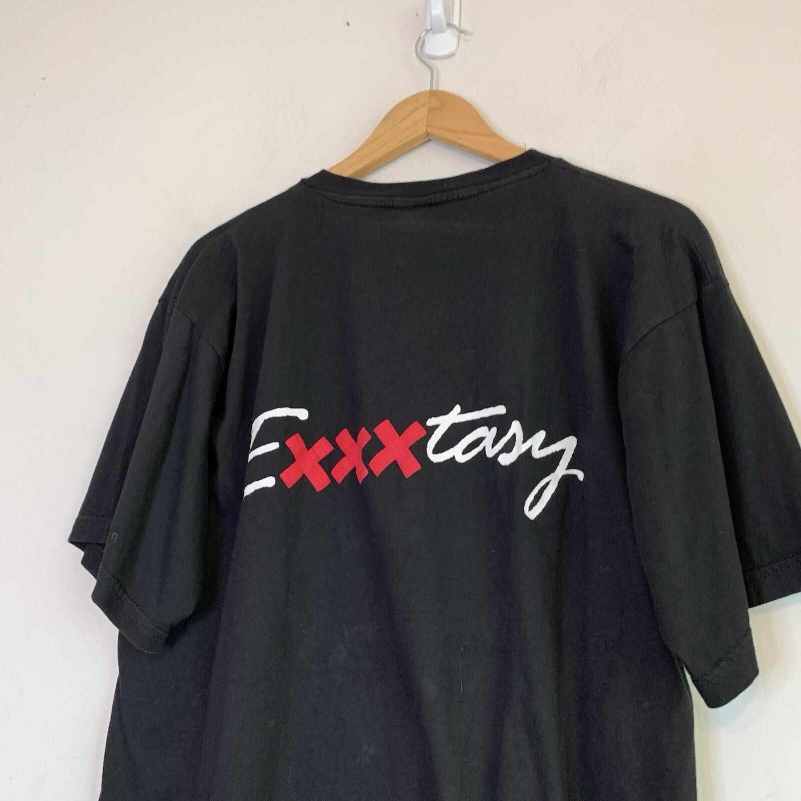 Vintage Vintage 2000 Exxxtasy Shirt Black Size XL Size US XL / EU 56 / 4 - 4 Thumbnail