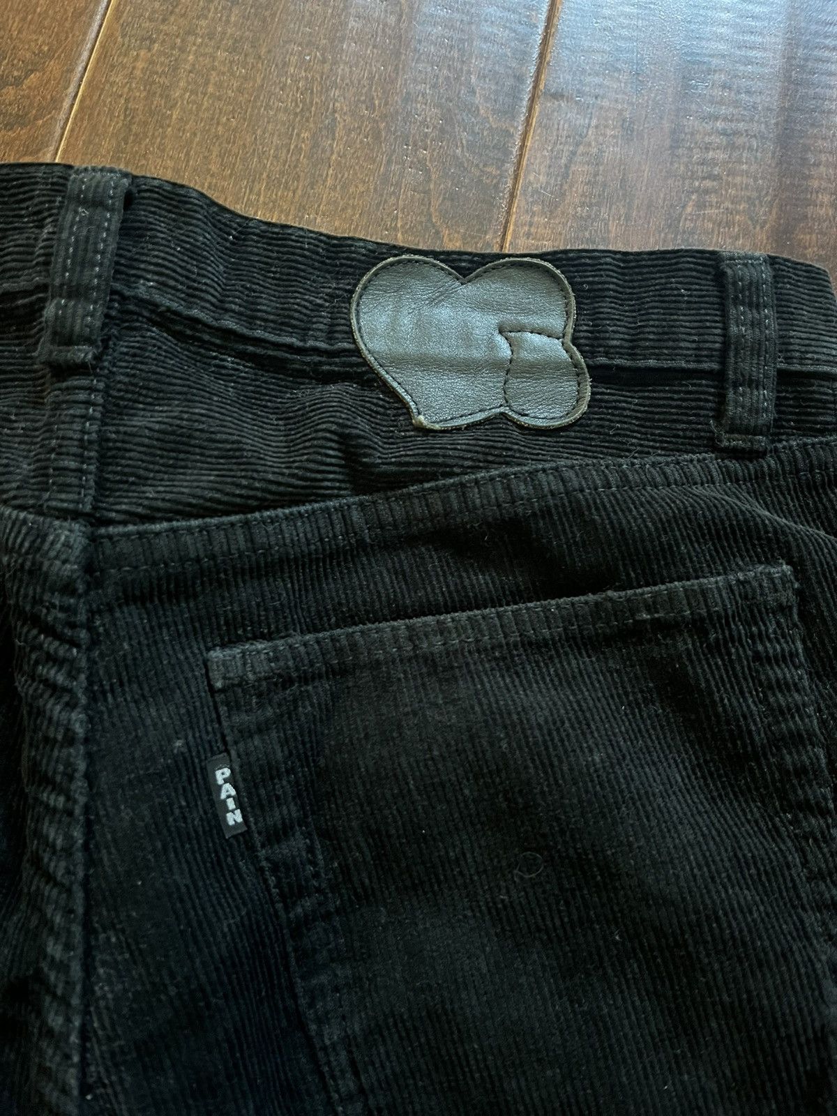 Number (N)ine AW03 "Touch Me Im Sick" Crying Heart Corduroy Pants FW03 Size US 28 / EU 44 - 2 Thumbnail