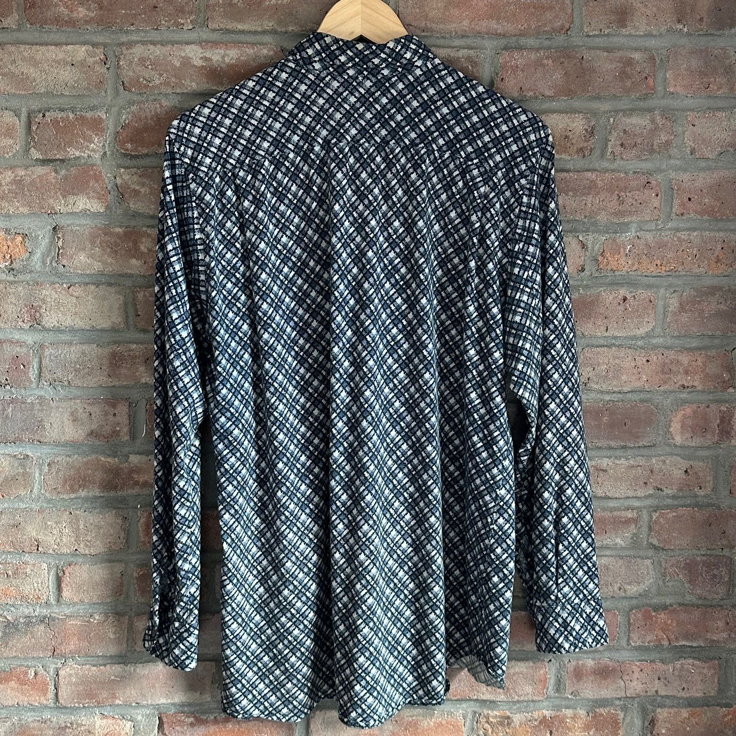 Comme des Garcons SHIRT Crooked Print Pattern Shirt Size US XL / EU 56 / 4 - 3 Thumbnail