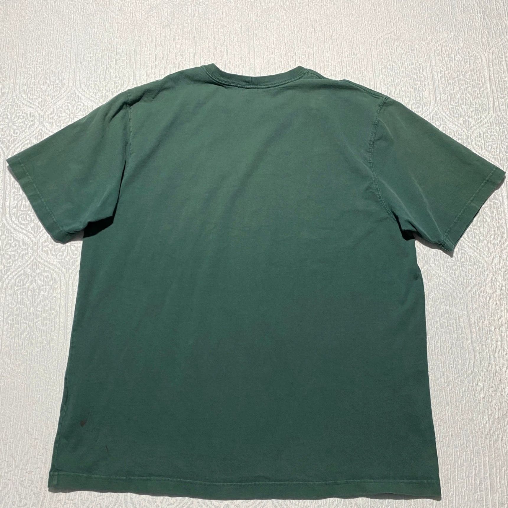 Carhartt VINTAGE Carhartt K87 Pocket T-Shirt Hunter Green Distressed Heavyweight Cotton Mens XL Boys? Size US XL / EU 56 / 4 - 6 Thumbnail