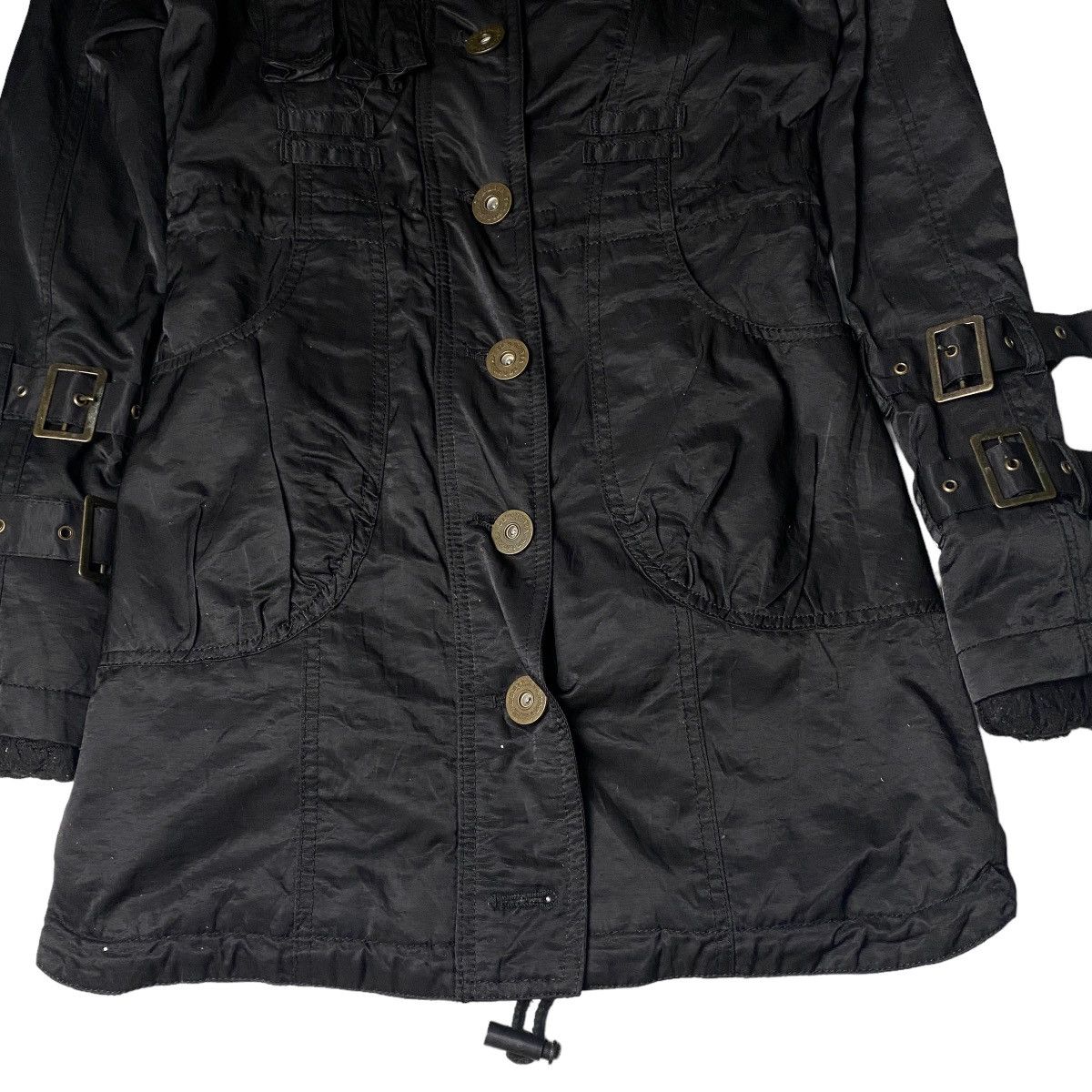 If Six Was Nine 2000's D.I.A Fur Racoon Parka Jacket Hoodie Size US S / EU 44-46 / 1 - 5 Thumbnail