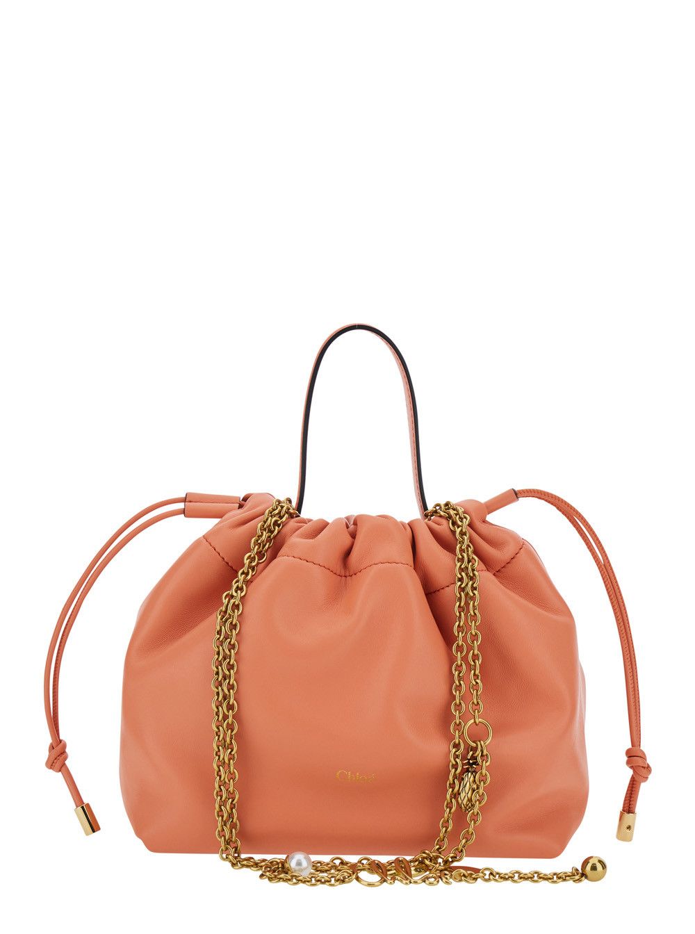 Chloe Handbag 'P789' with Iconic Details in Fuchsia Leather for Women Size ONE SIZE - 1 Thumbnail