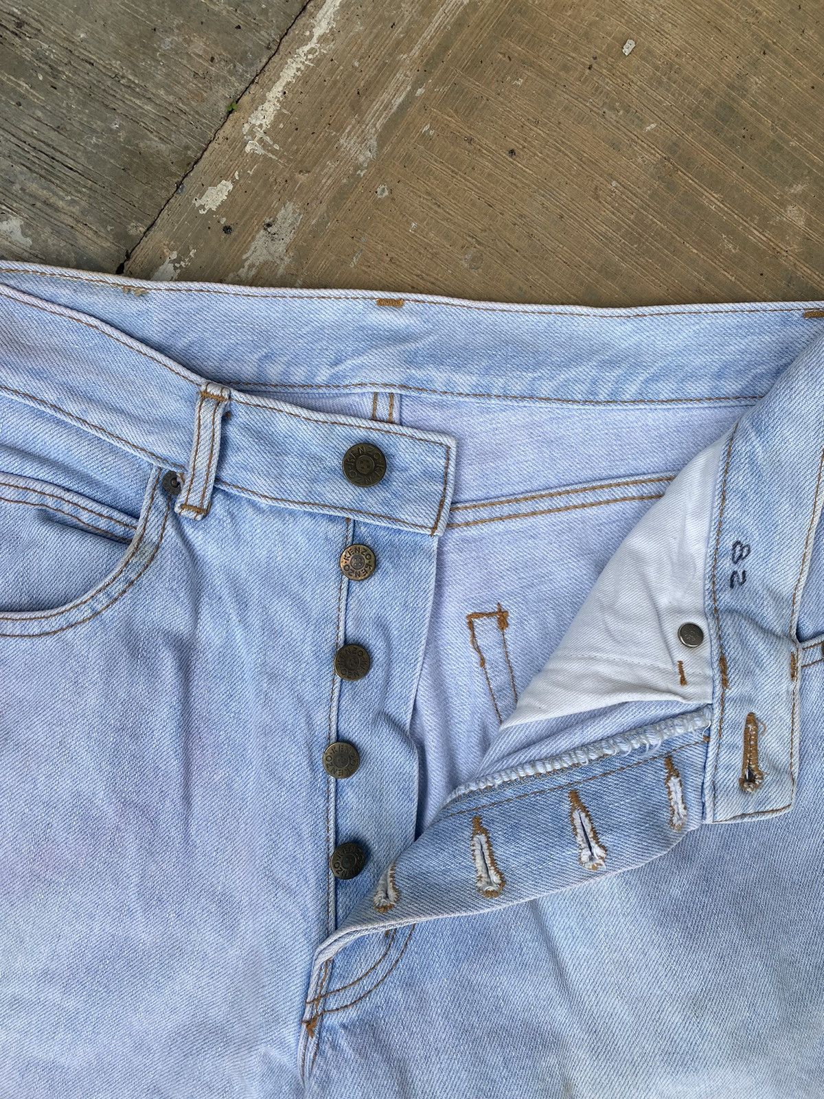 Kenzo Distressed Kenzo baggy jeans Size US 30 / EU 46 - 6 Thumbnail