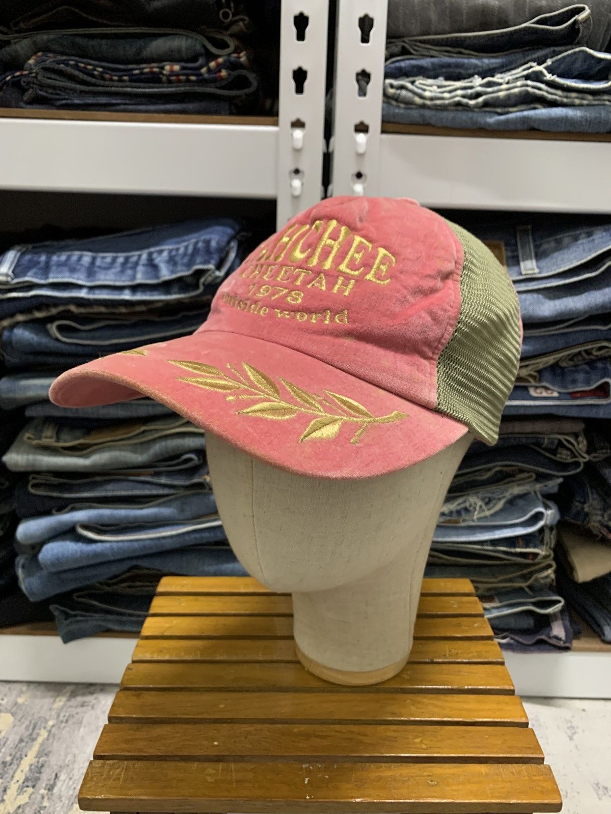Japanese Brand Japanese Brand TAHCHEE Cheetah 1978 Trucker Hat Size ONE SIZE - 1 Thumbnail