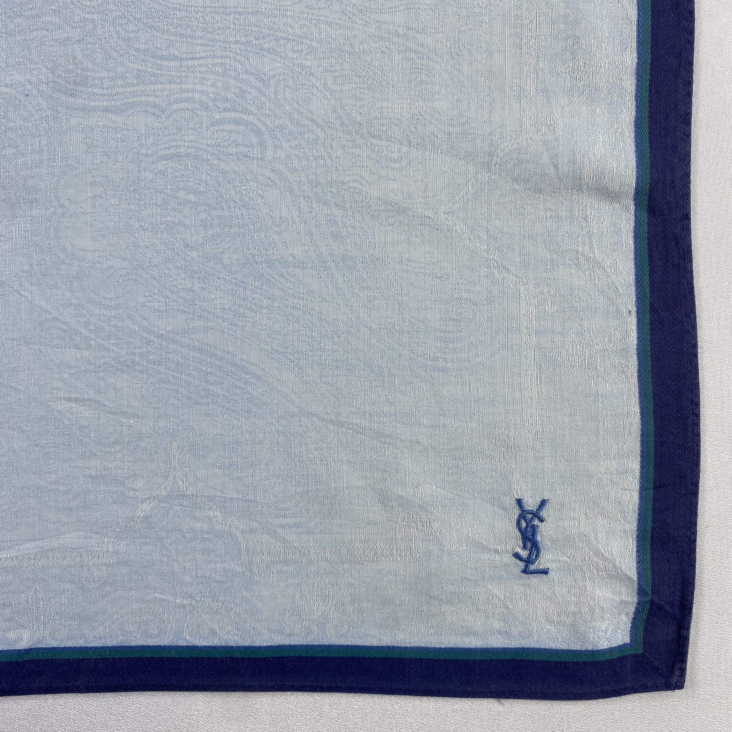 Vintage Yves Saint Laurent Bandana/ Handkerchief / Neckerchief-P1776 Size ONE SIZE - 3 Thumbnail