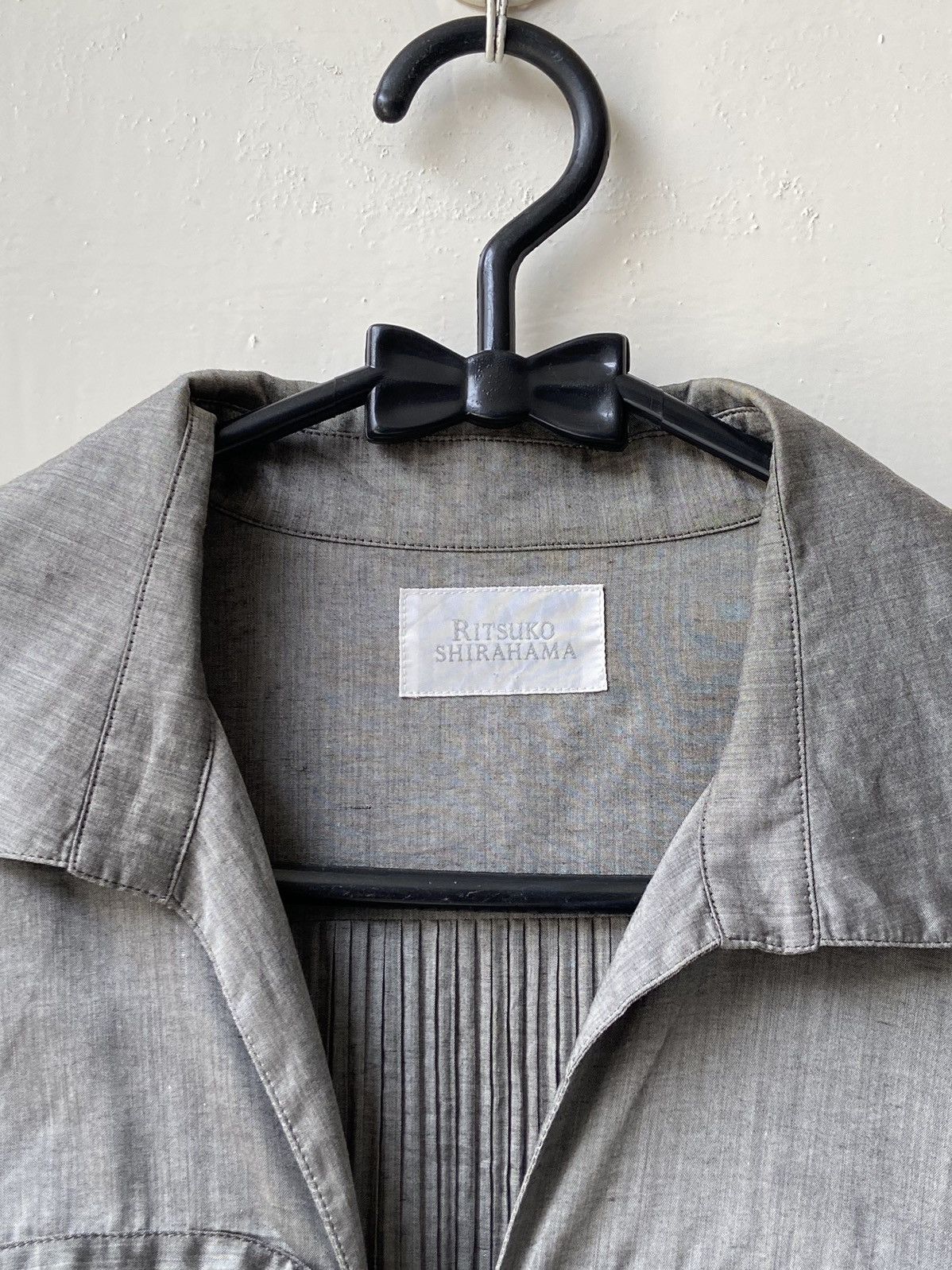 Issey Miyake RITSUKO SHIRAHAMA Grey T-shirt Size XS / US 0-2 / IT 36-38 - 15 Thumbnail