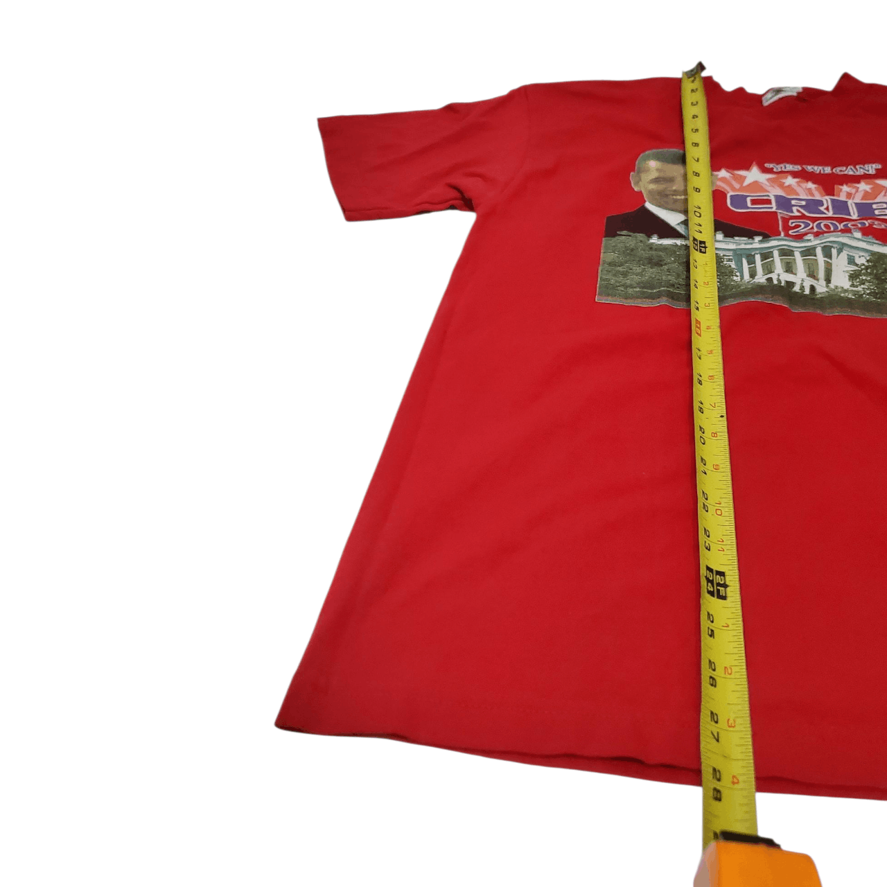 Vintage 2009 Barrack Obama Cribs T-Shirt Size US XL / EU 56 / 4 - 6 Thumbnail