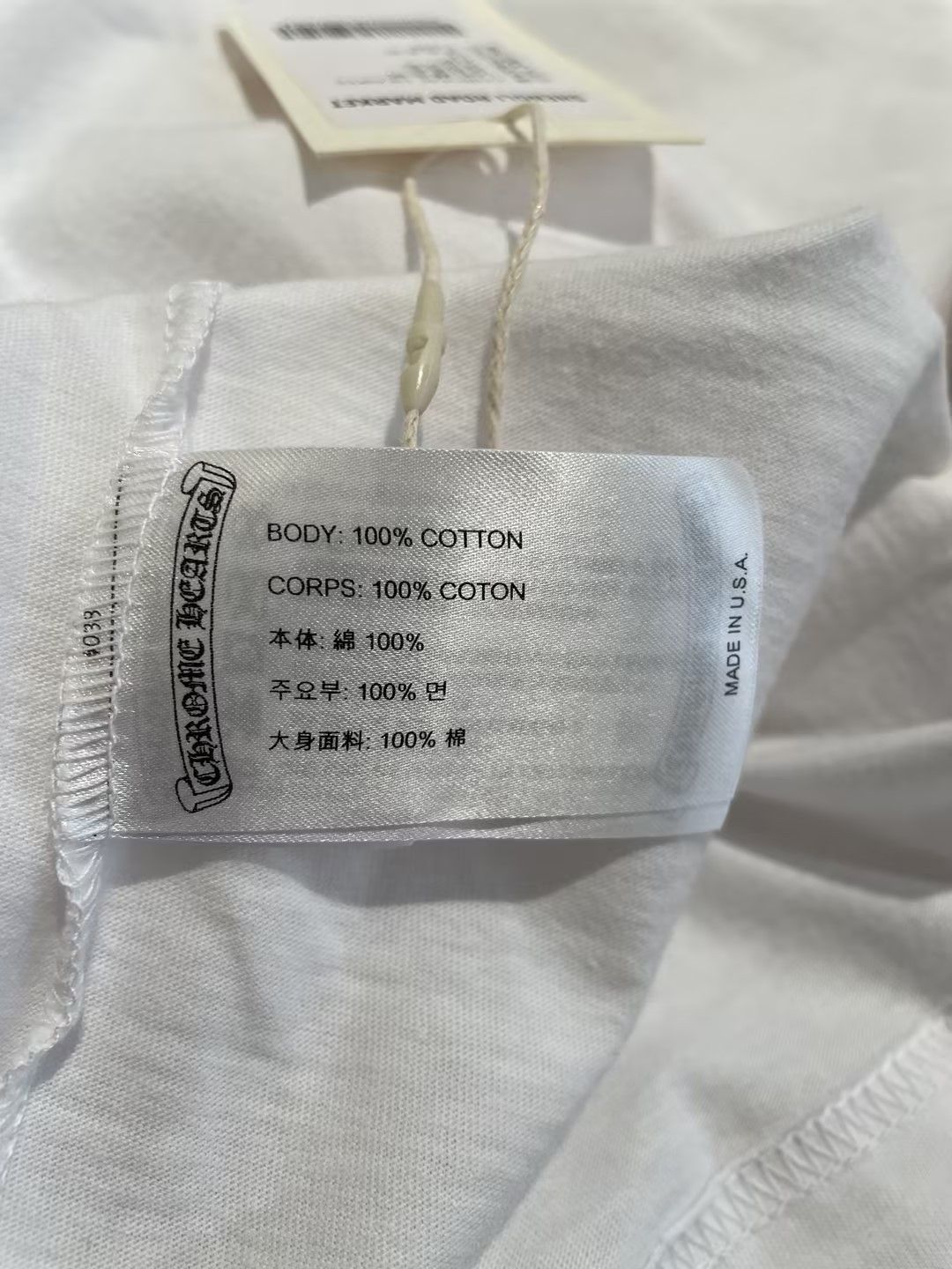 Chrome Hearts Chrome Hearts LA Exclusive Dagger Logo Long Sleeve Tshirt Size US M / EU 48-50 / 2 - 10 Thumbnail