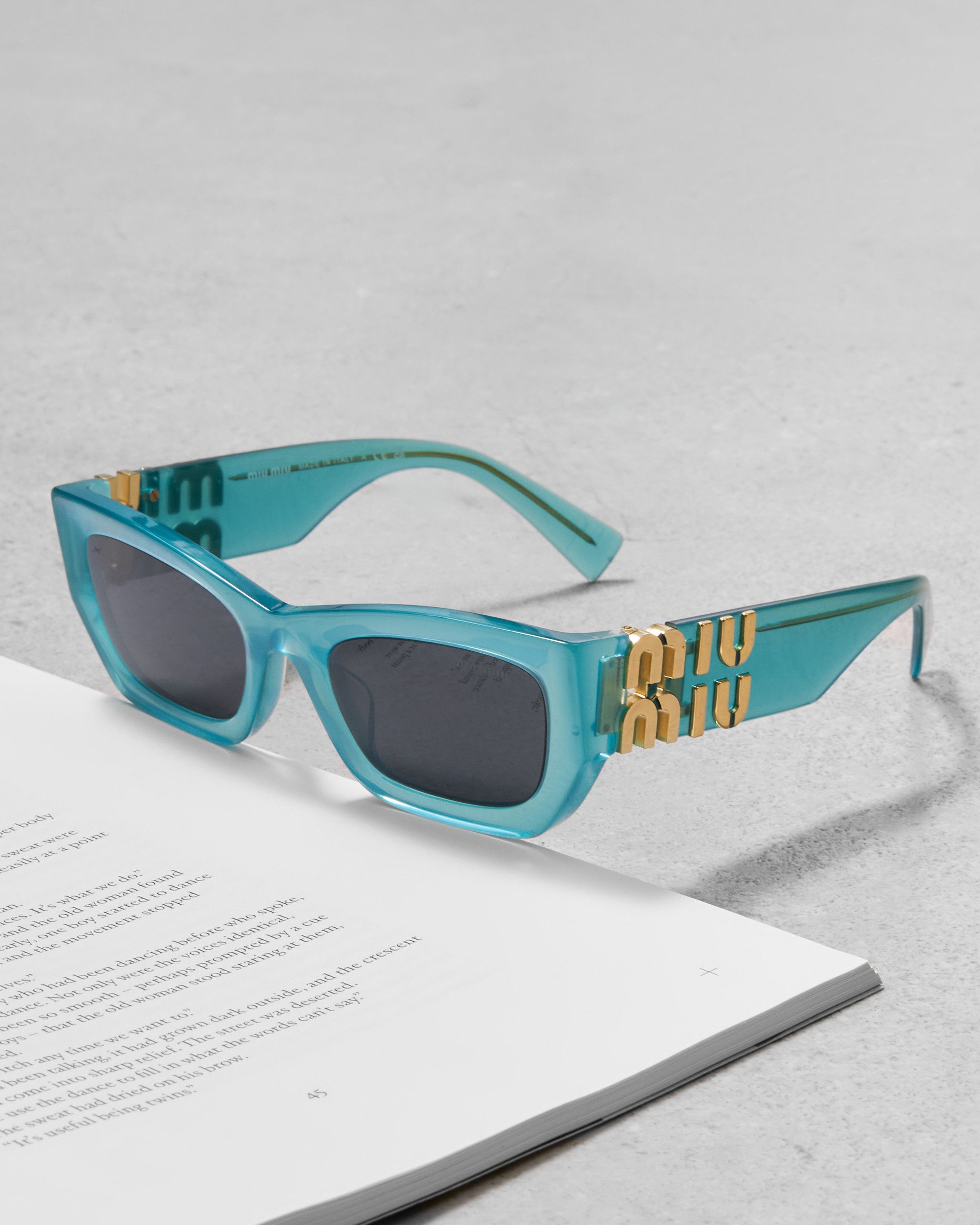Miu Miu MIU MIU MU 09WS 19L09T Sunglasses Size ONE SIZE - 1 Thumbnail